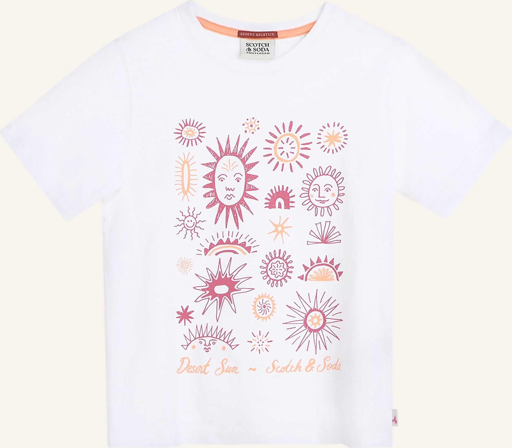 Scotch & Soda T-Shirt weiss
