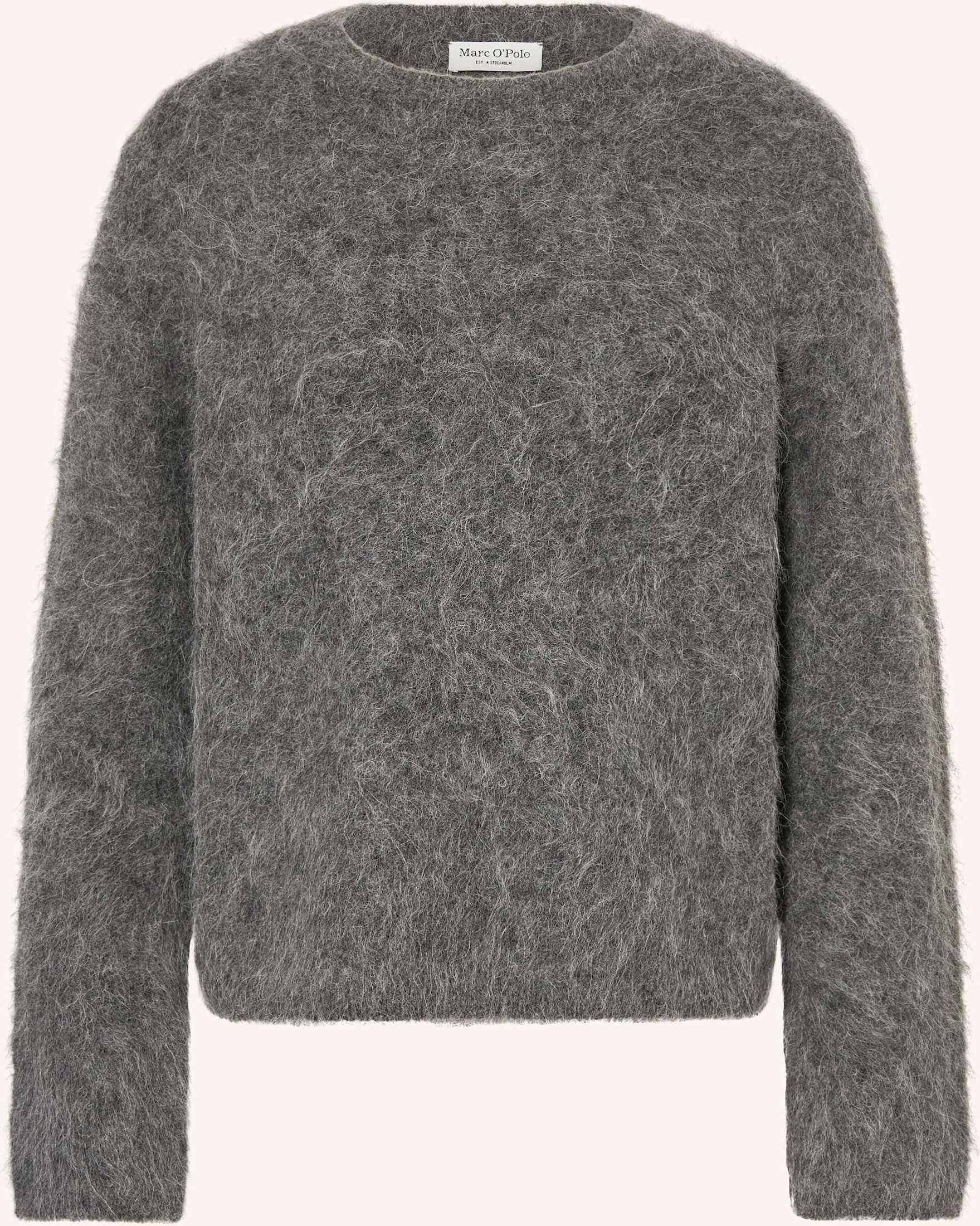 Thumbnail - Marc O'polo Alpaka-Pullover grau