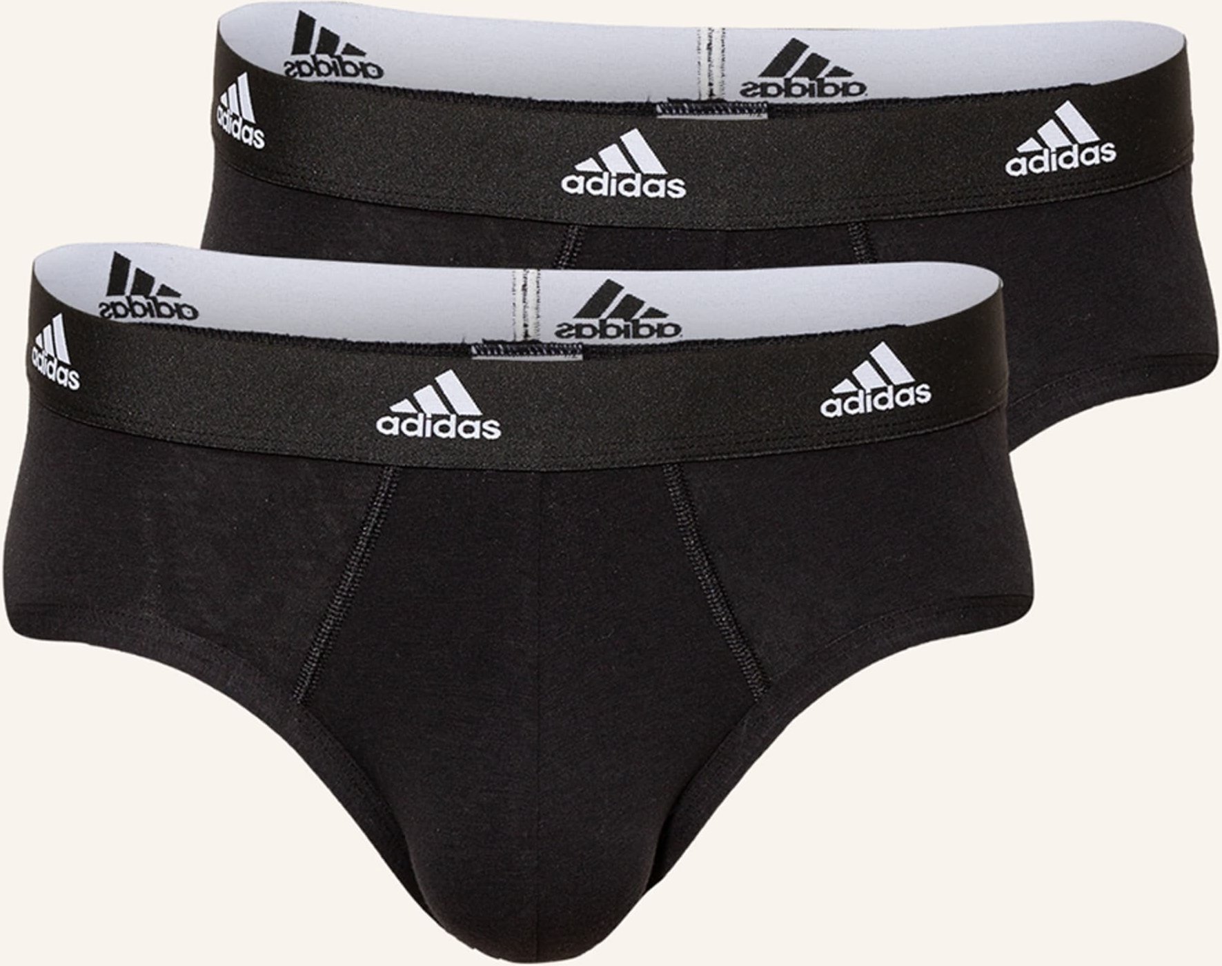 Adidas 3er-Pack Slips schwarz