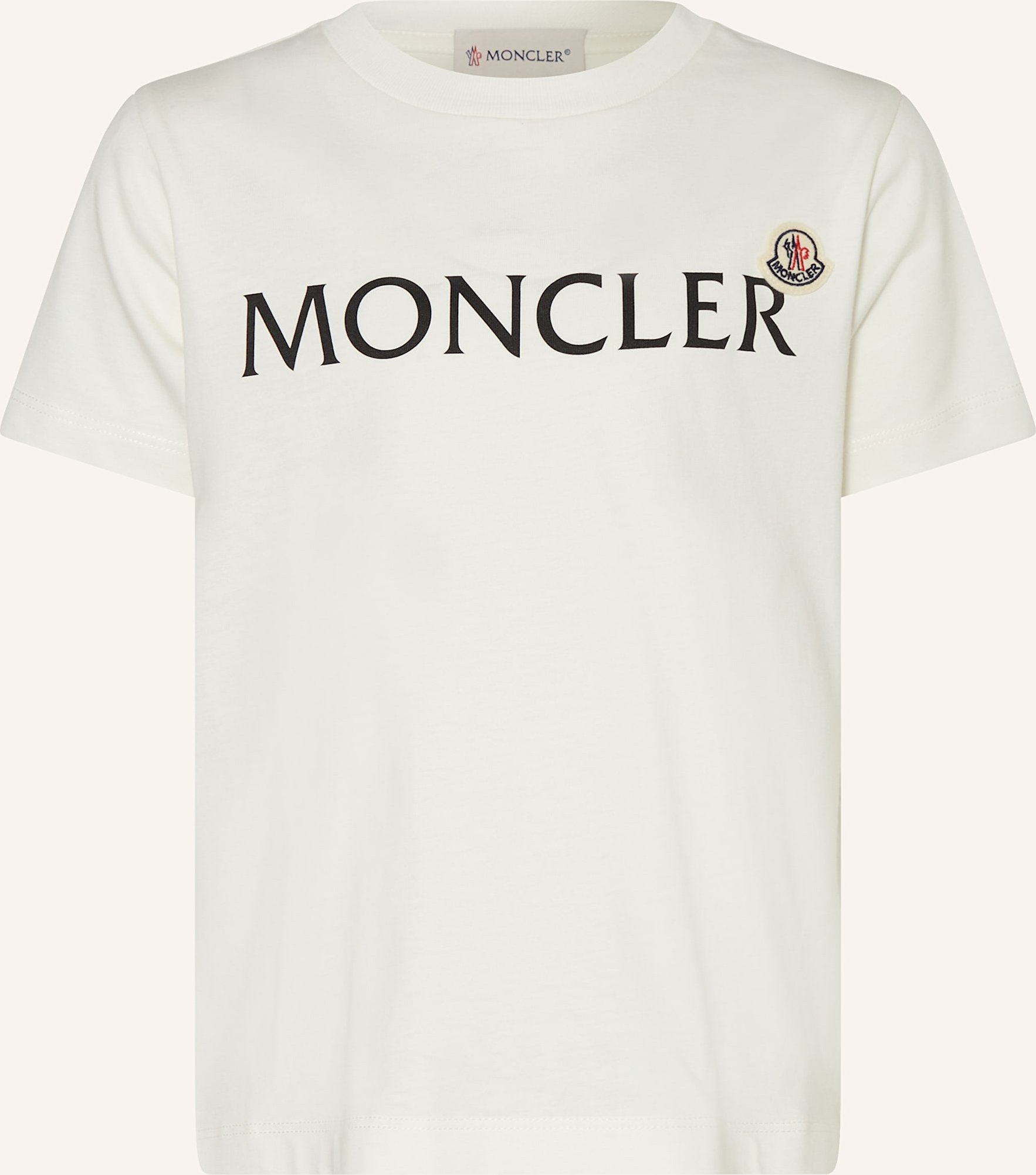 Moncler Enfant T-Shirt weiss