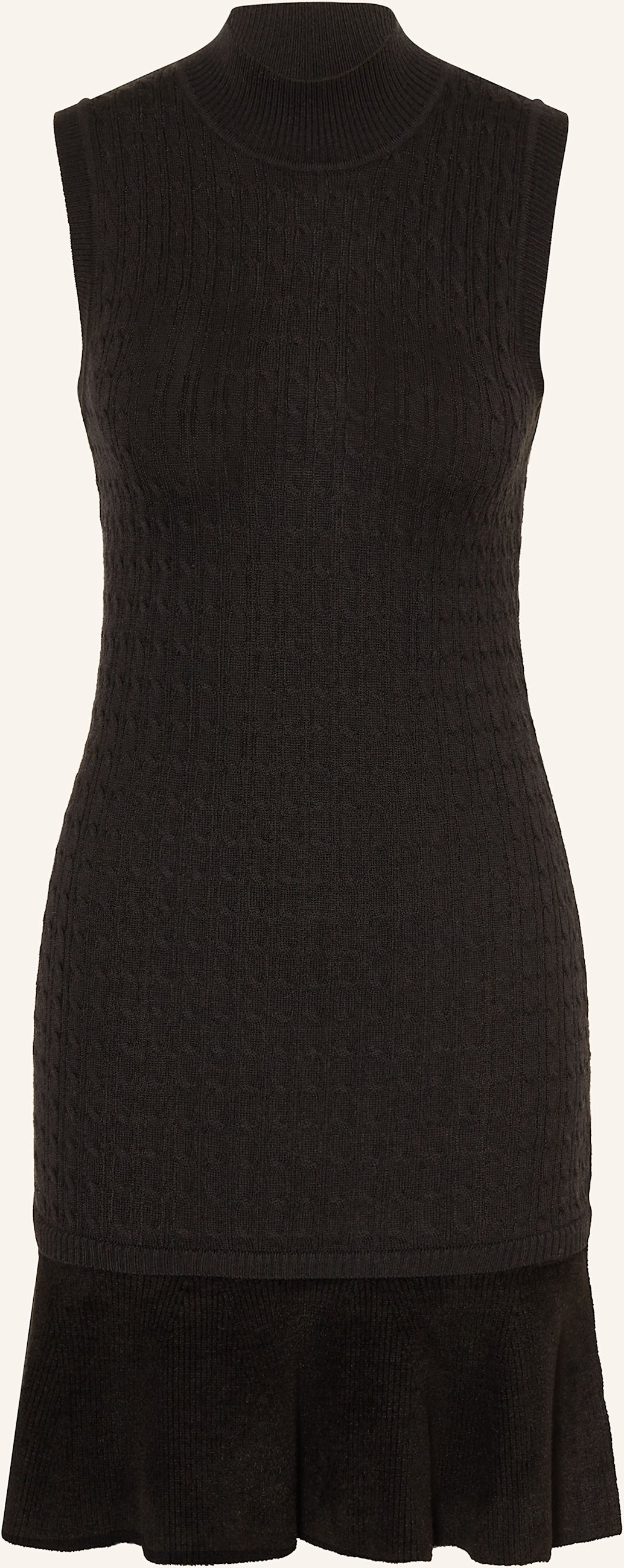 Claudie Pierlot Strickkleid schwarz