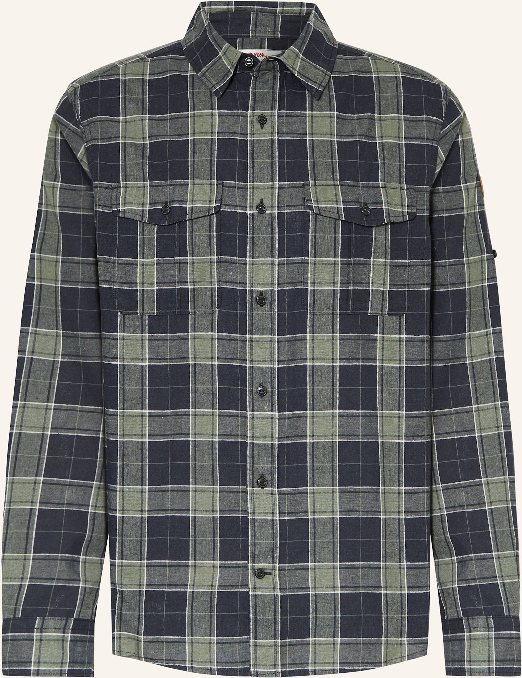 Fjällräven Outdoor-Hemd Relaxed Fit gruen