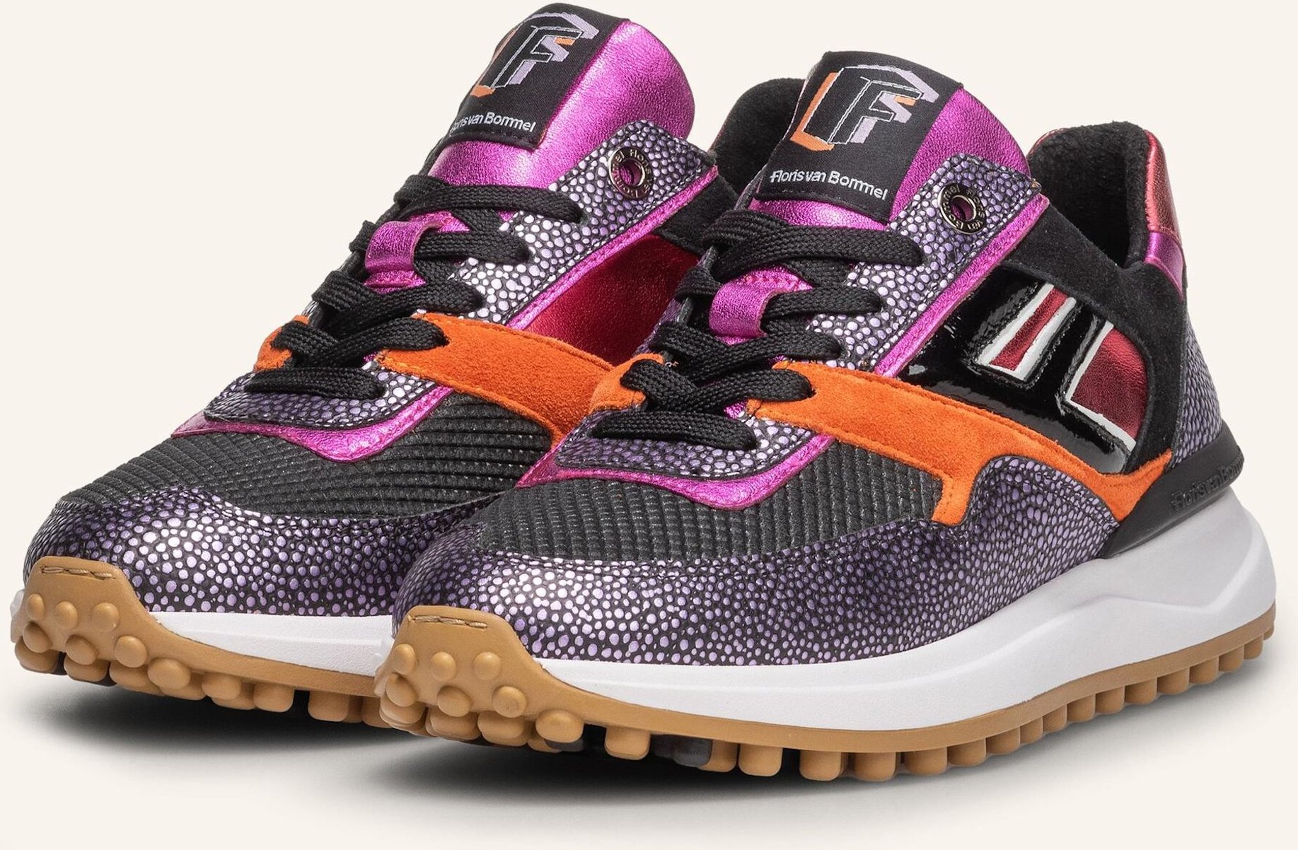 Floris Van Bommel Sneaker Noppi 36 lila