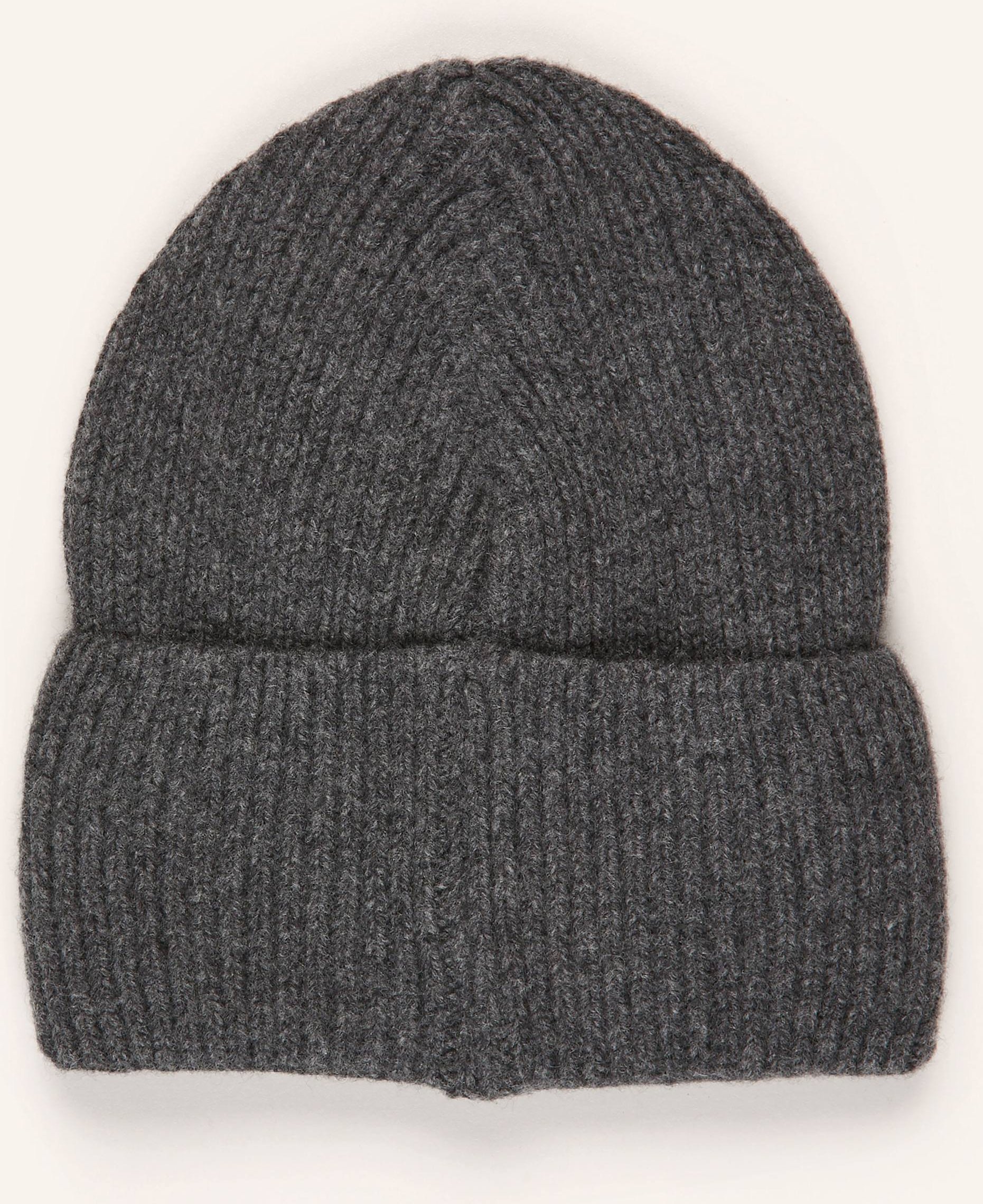 Capo Mütze Mit Cashmere grau