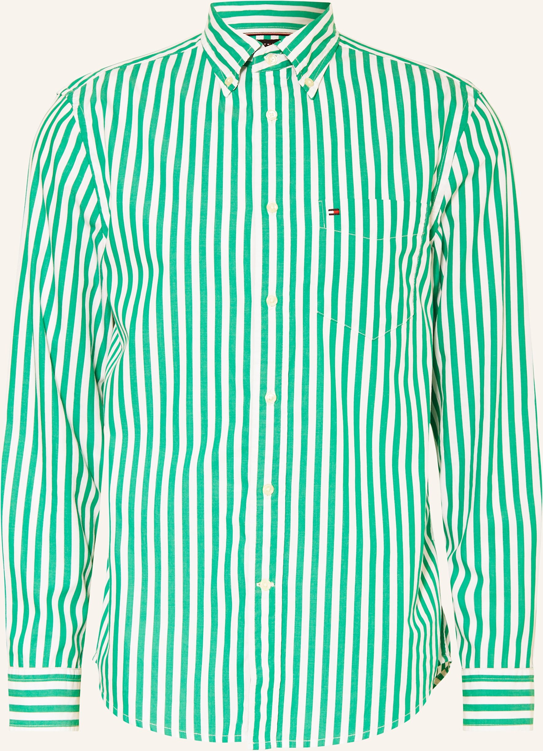 Tommy Hilfiger Hemd Regular Fit gruen