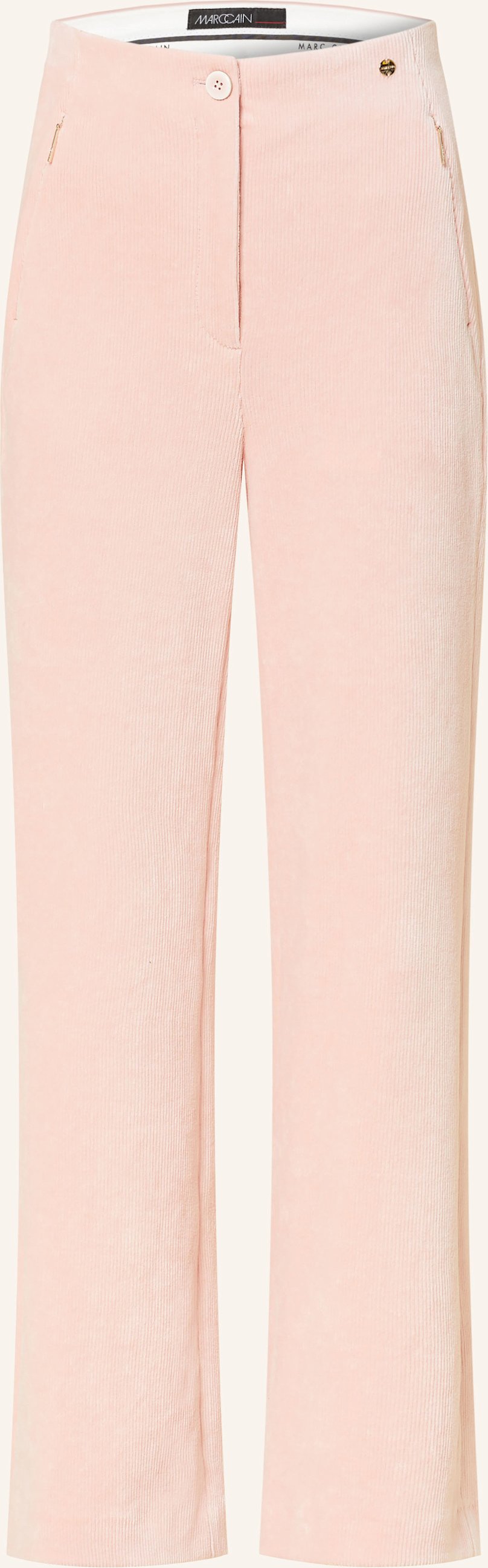 Marc Cain Marlenehose Aus Cord rosa