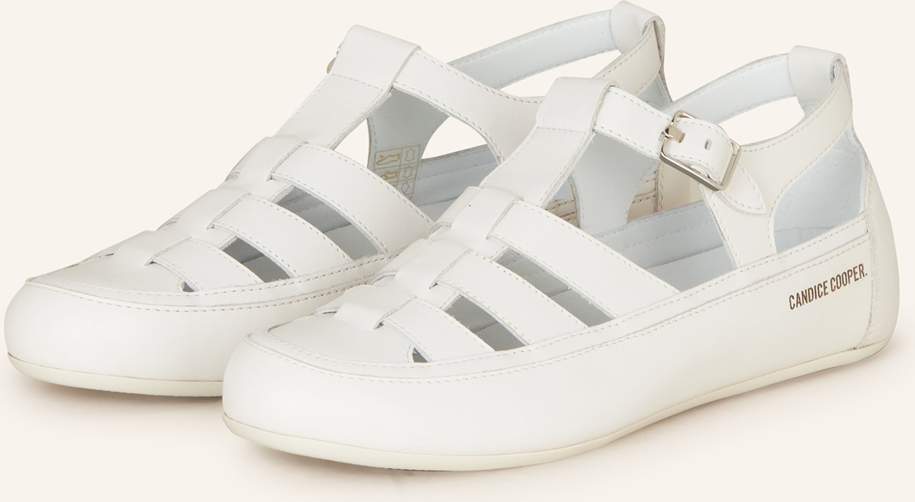Thumbnail - Candice Cooper Sandalen Rock weiss