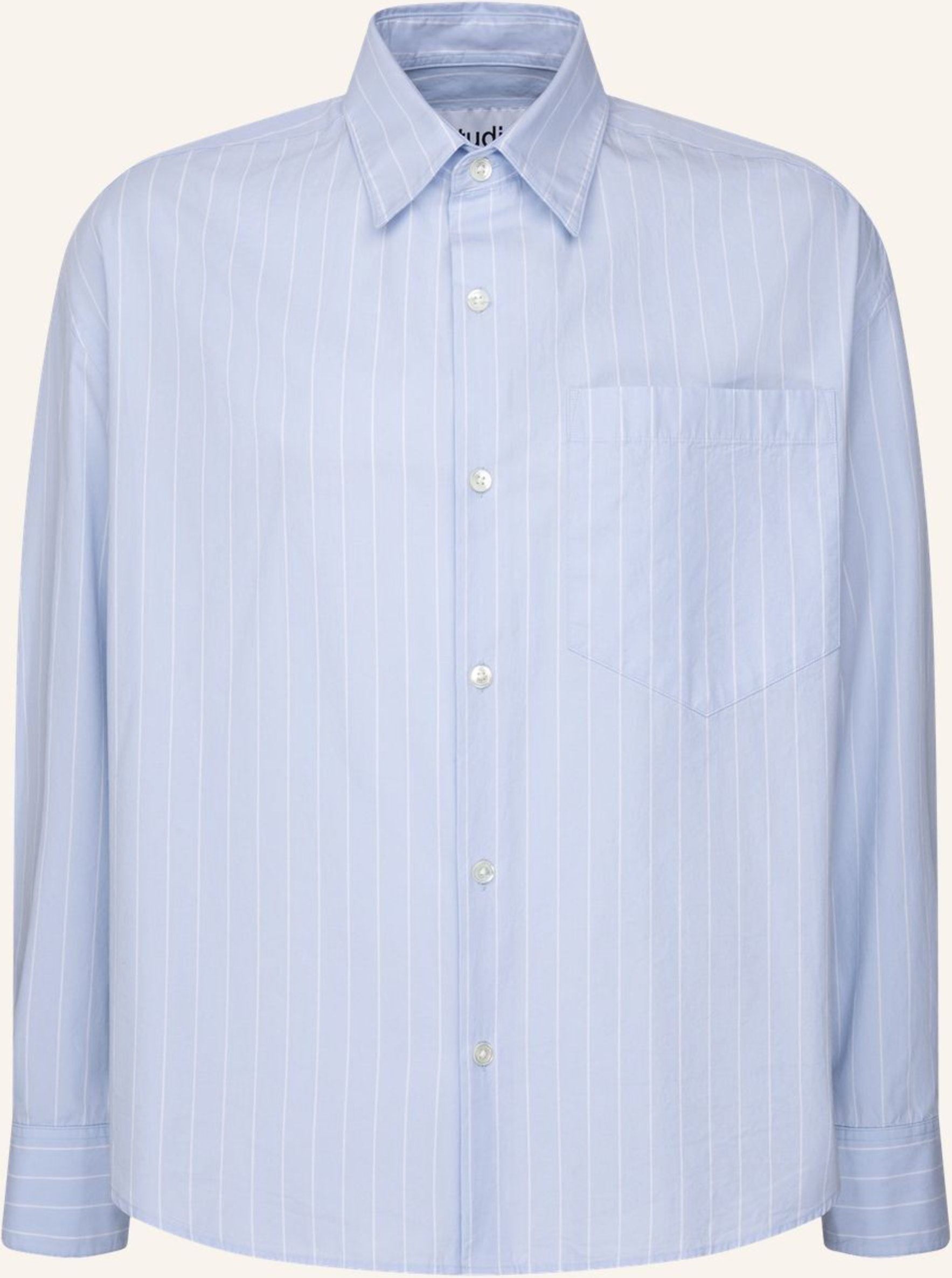 Studio Seidensticker Fashion-Hemd Oversized blau