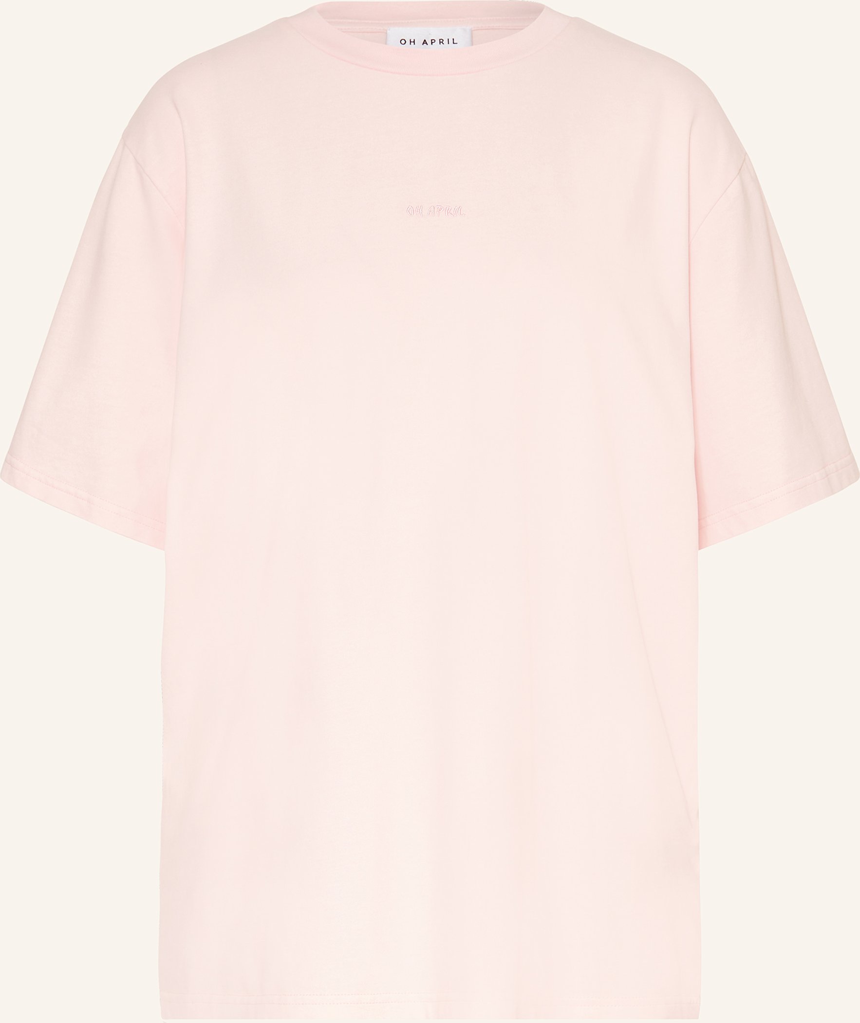 Oh April Oversized-Shirt Fleur rosa