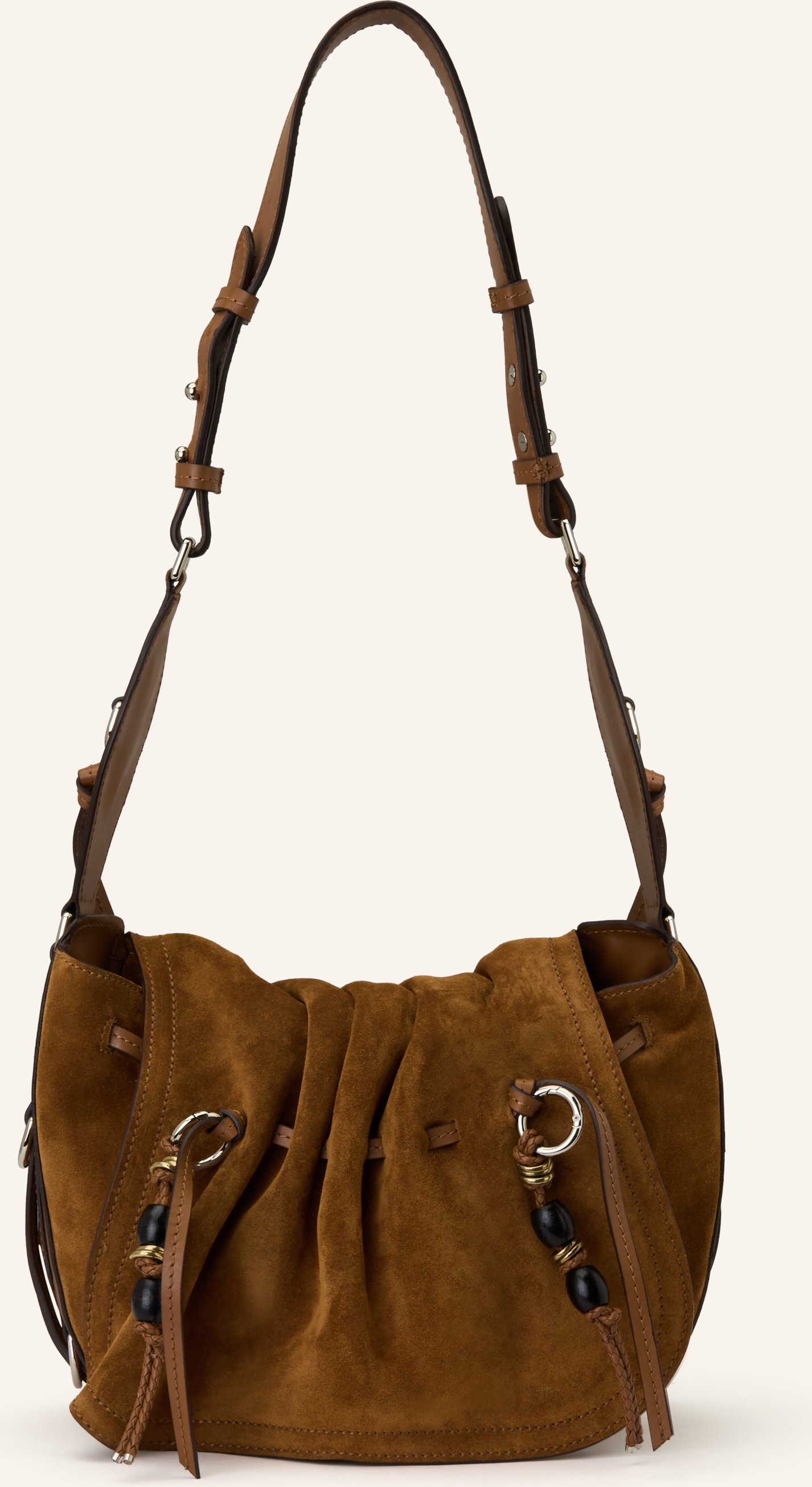 Isabel Marant Schultertasche Bolton braun