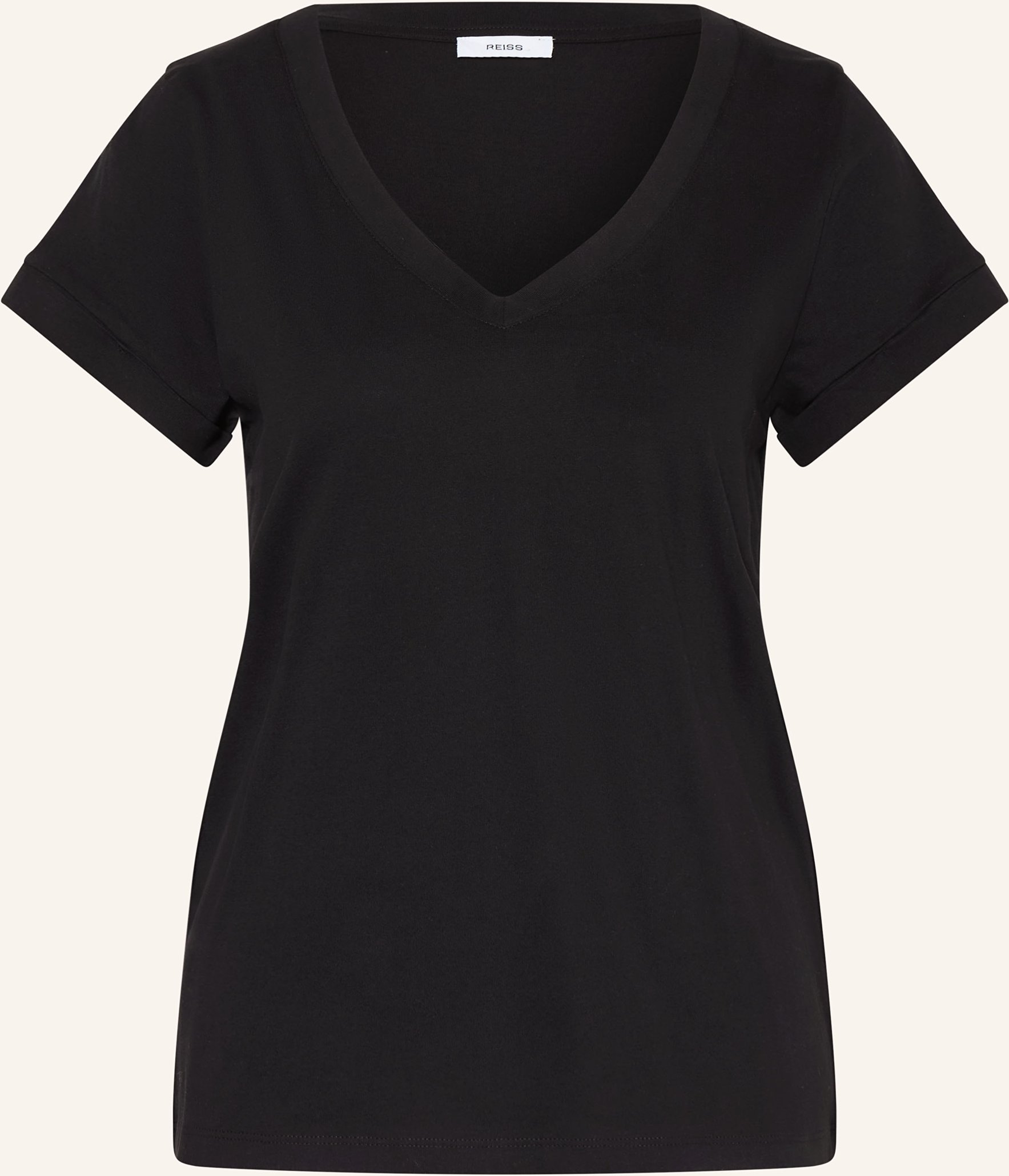 Reiss T-Shirt Luna schwarz