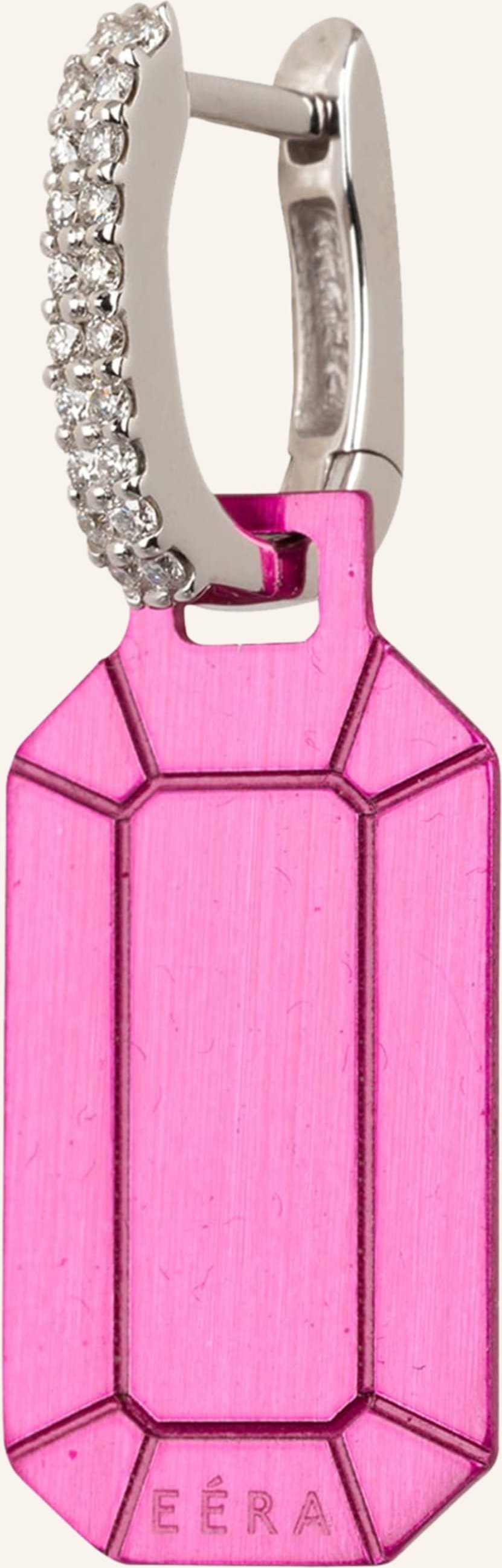 Eéra Ohrhänger Tokyo Mit Diamanten pink