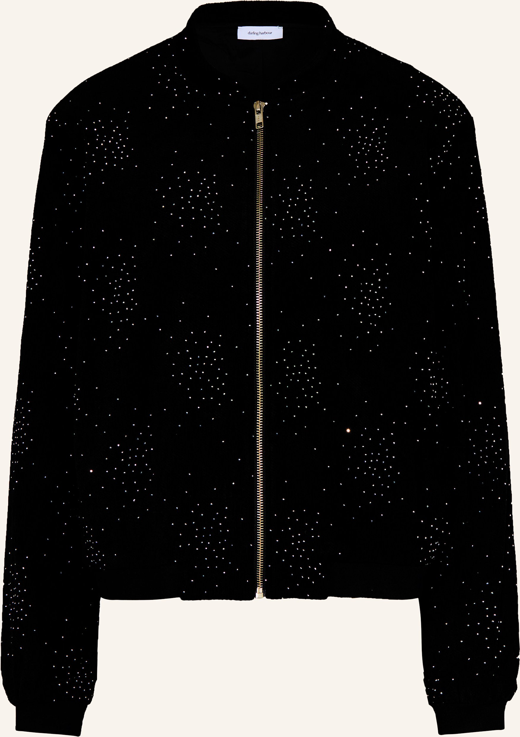 Darling Harbour Jacke Mit Schmucksteinen schwarz