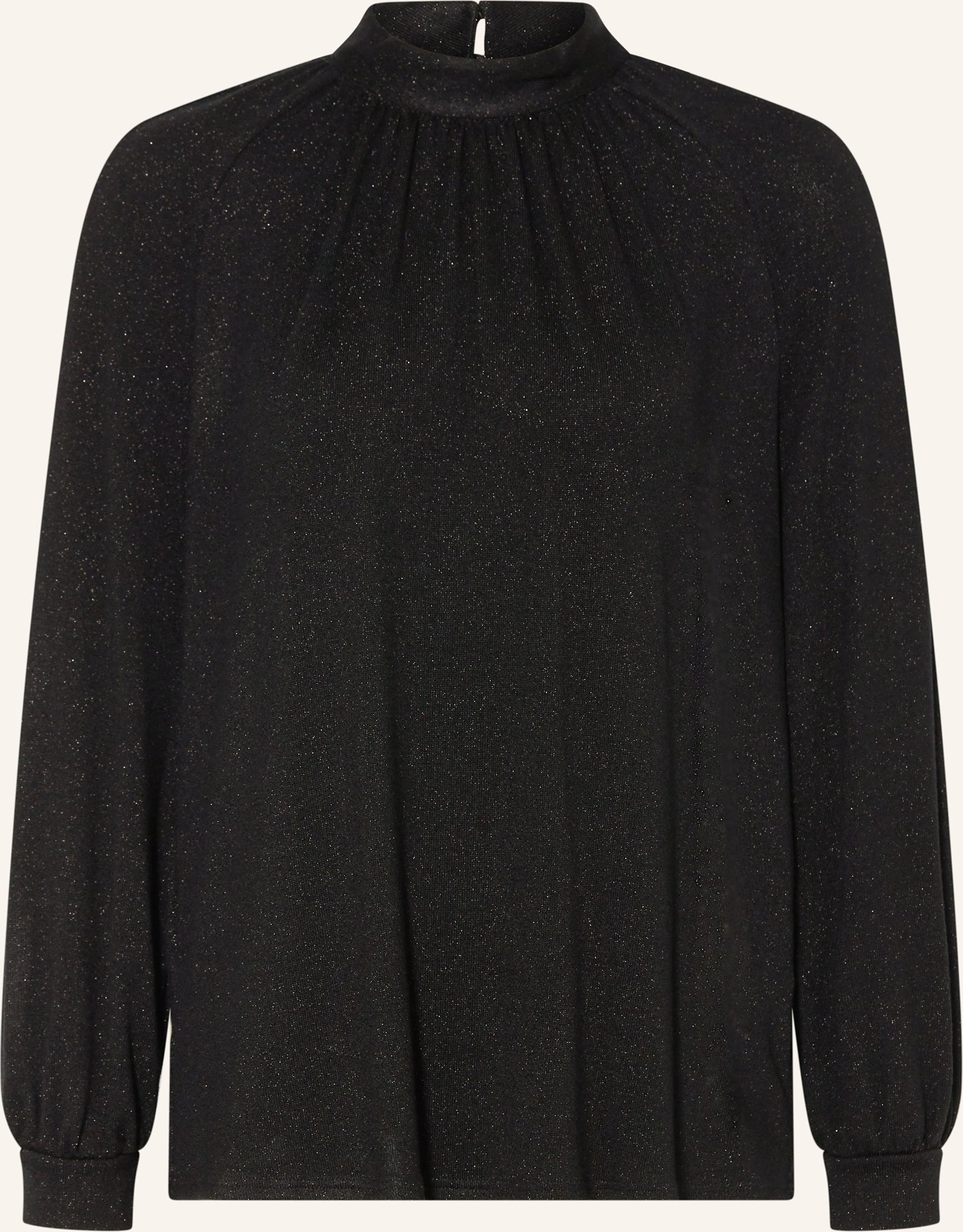 Eterna Blusenshirt Mit Glitzergarn schwarz