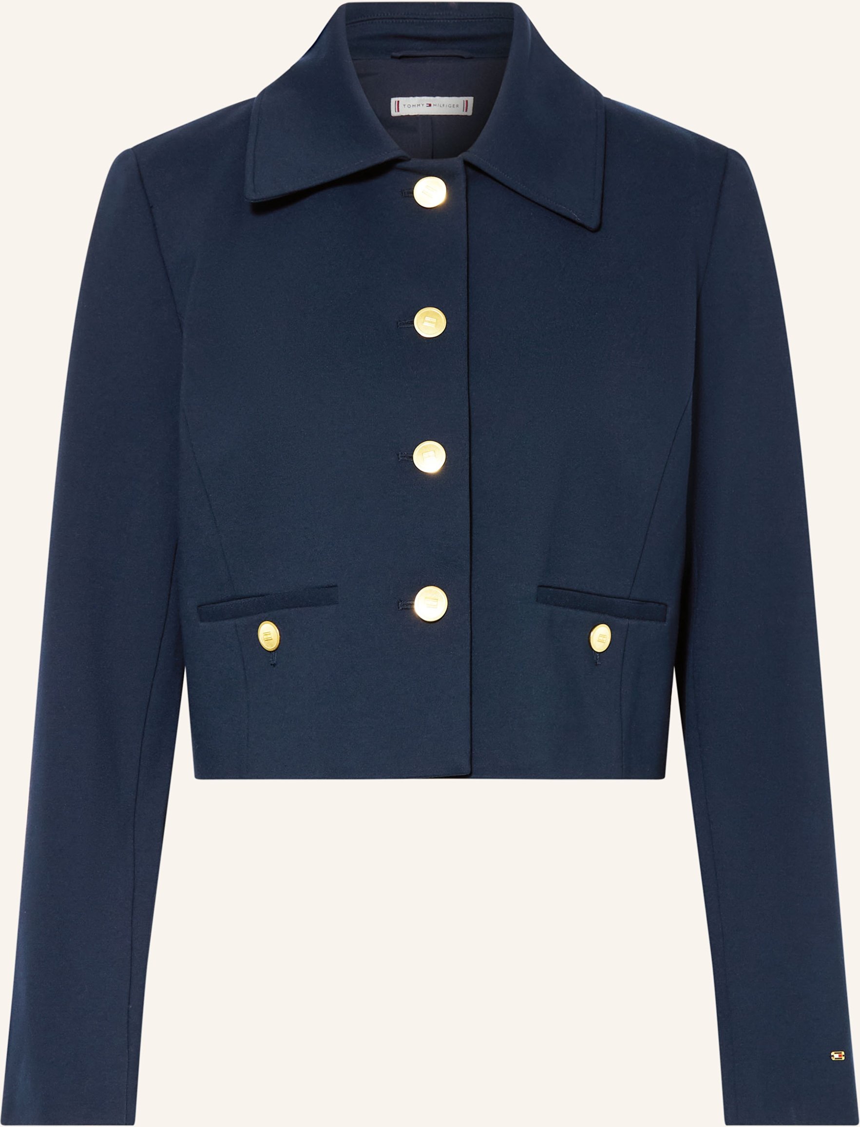 Tommy Hilfiger Kastenjacke blau