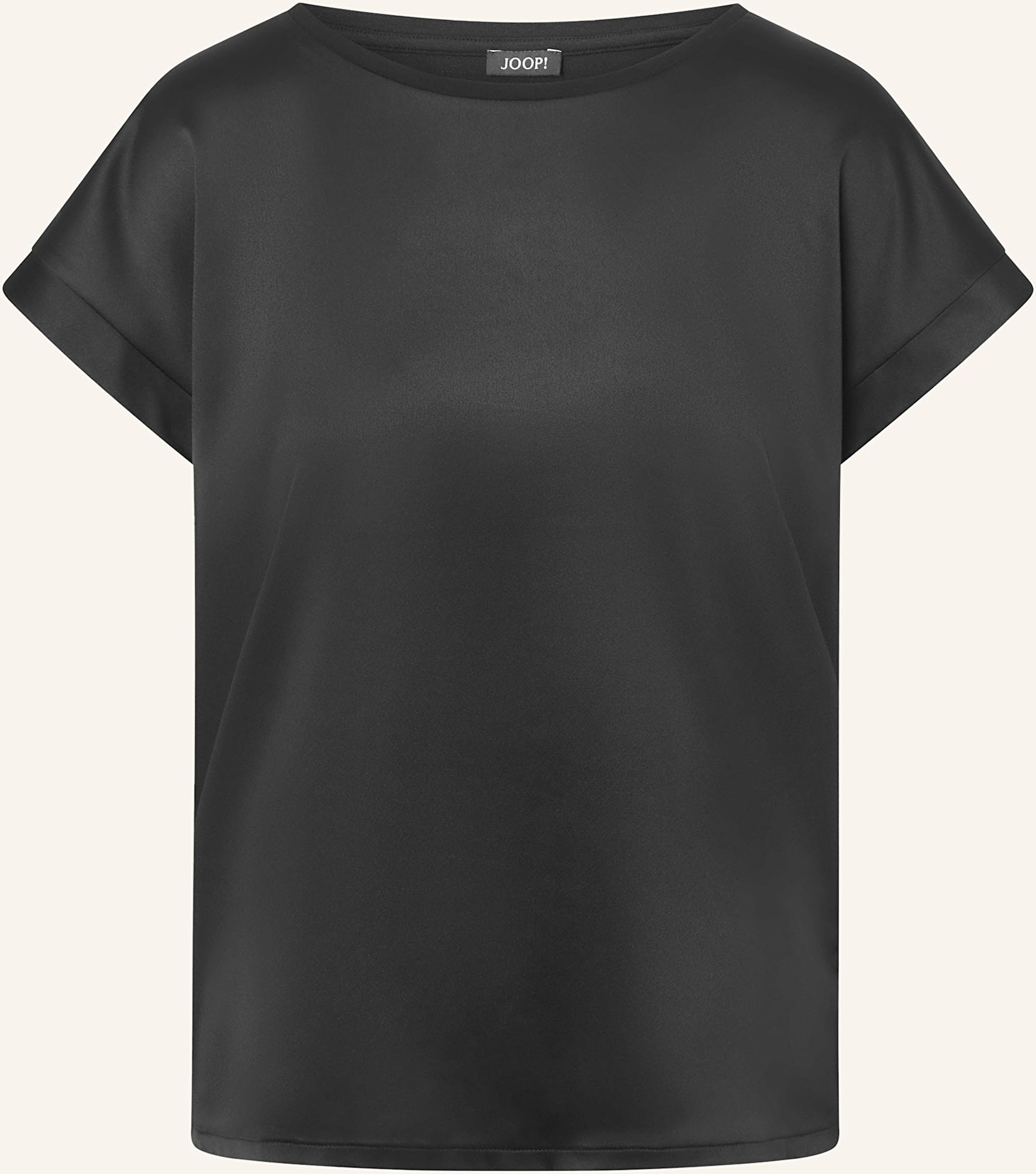Joop! Blusenshirt Taila Im Materialmix schwarz