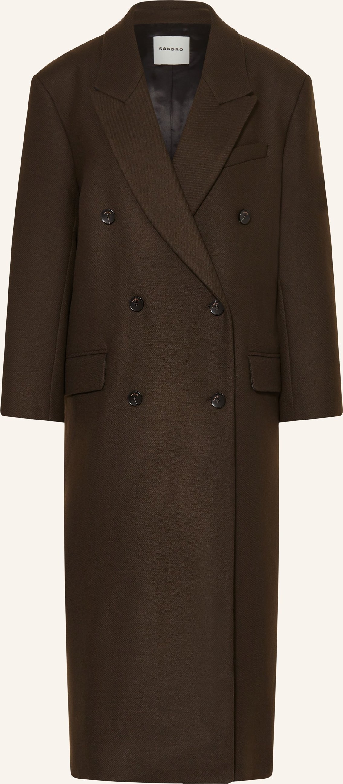 Sandro Wollmantel braun