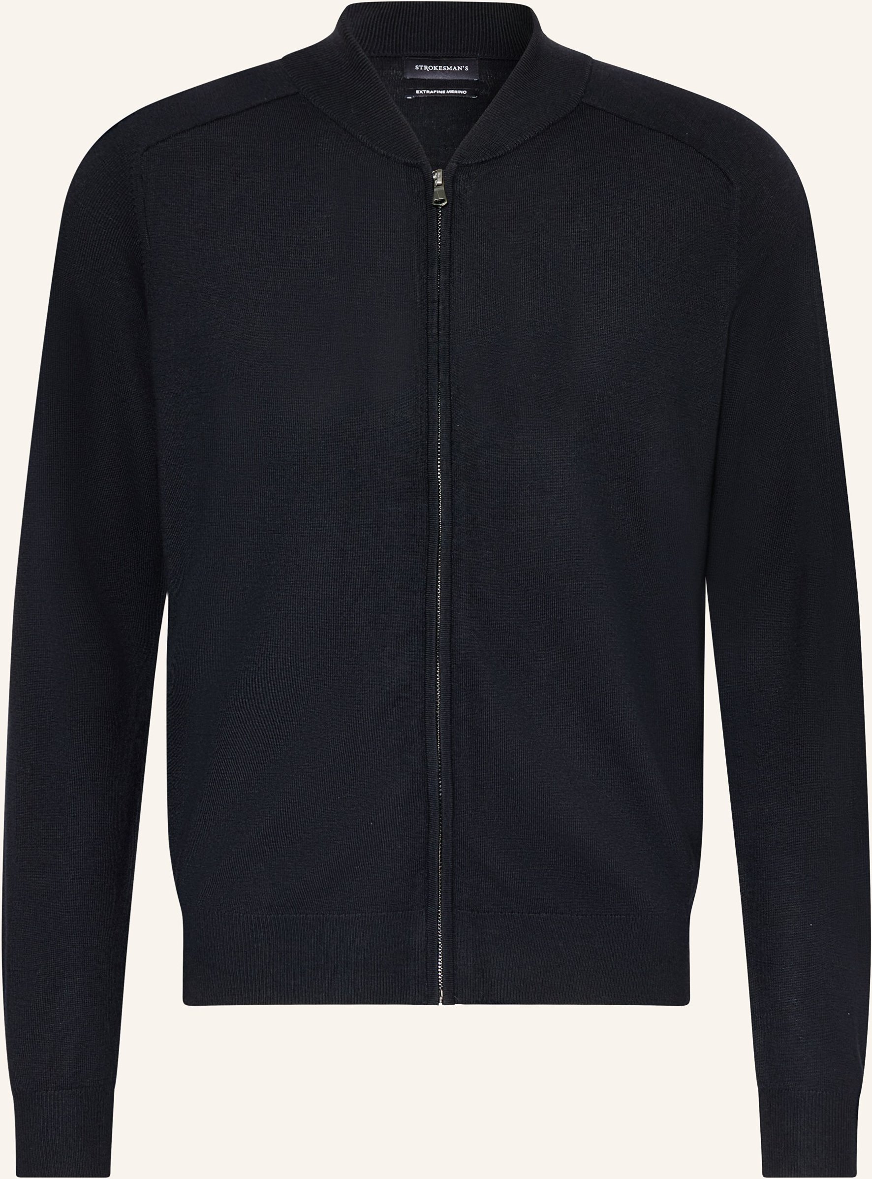 Strokesman's Strickjacke Aus Merinowolle blau