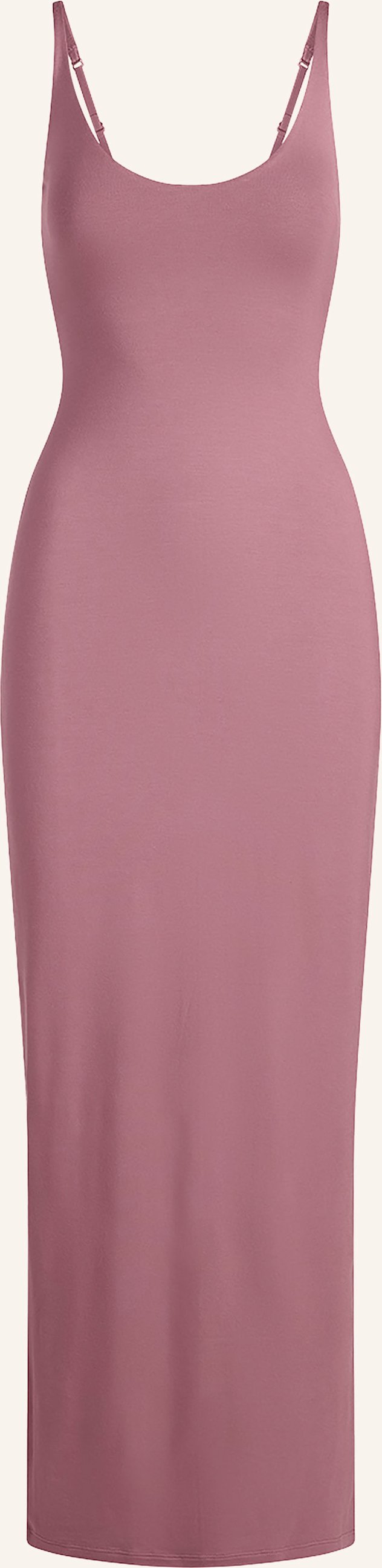 Skims Lounge-Kleid Smooth Layers rot