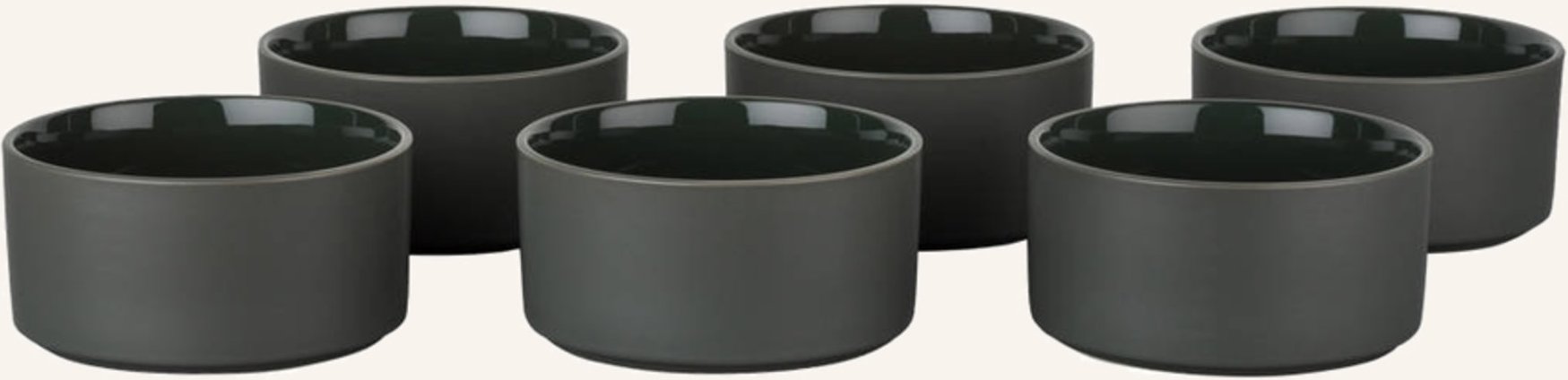 Blomus 6er-Set Müslischalen Pilar gruen