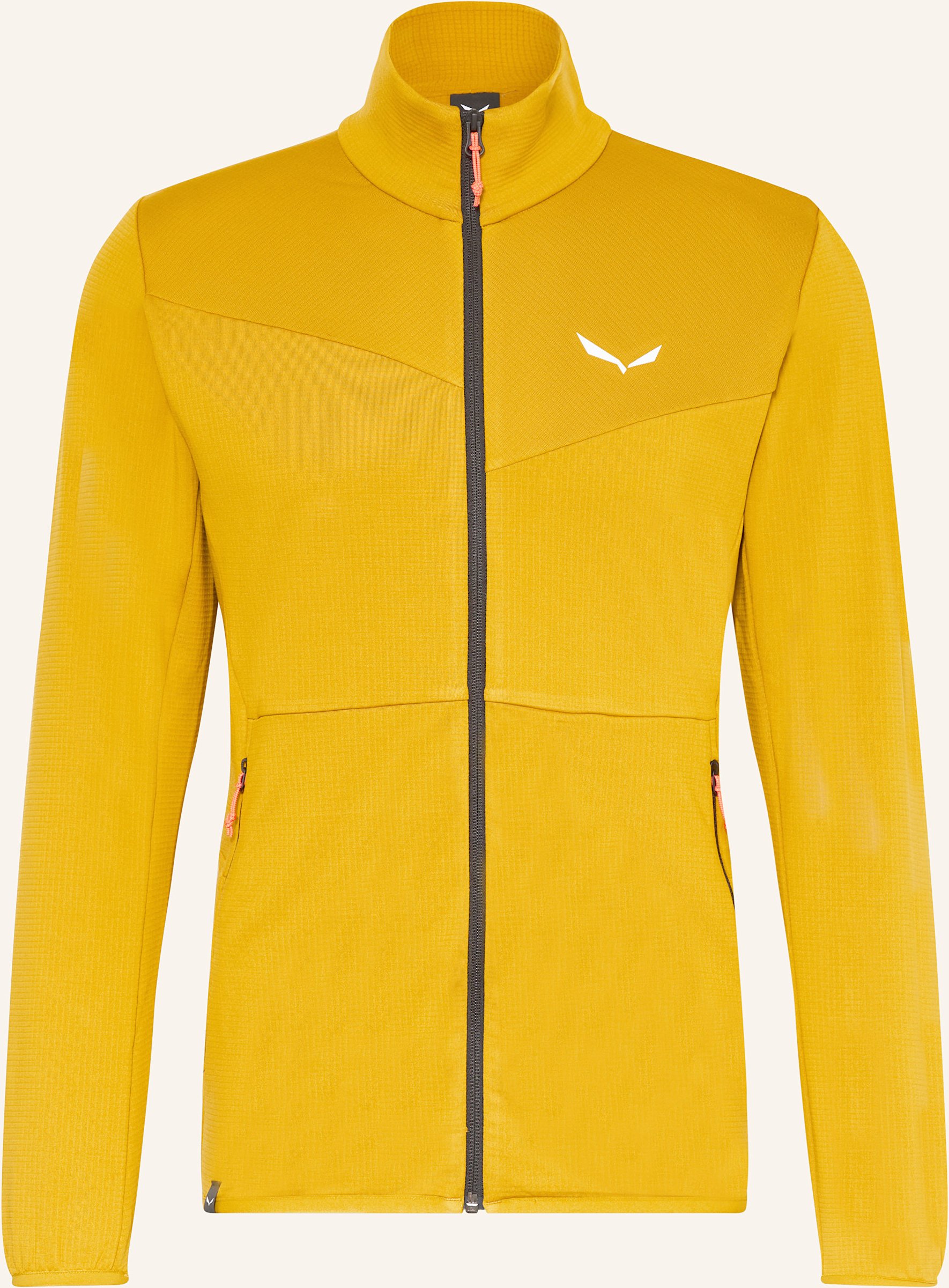 Salewa Midlayer-Jacke Puez Cammino gelb
