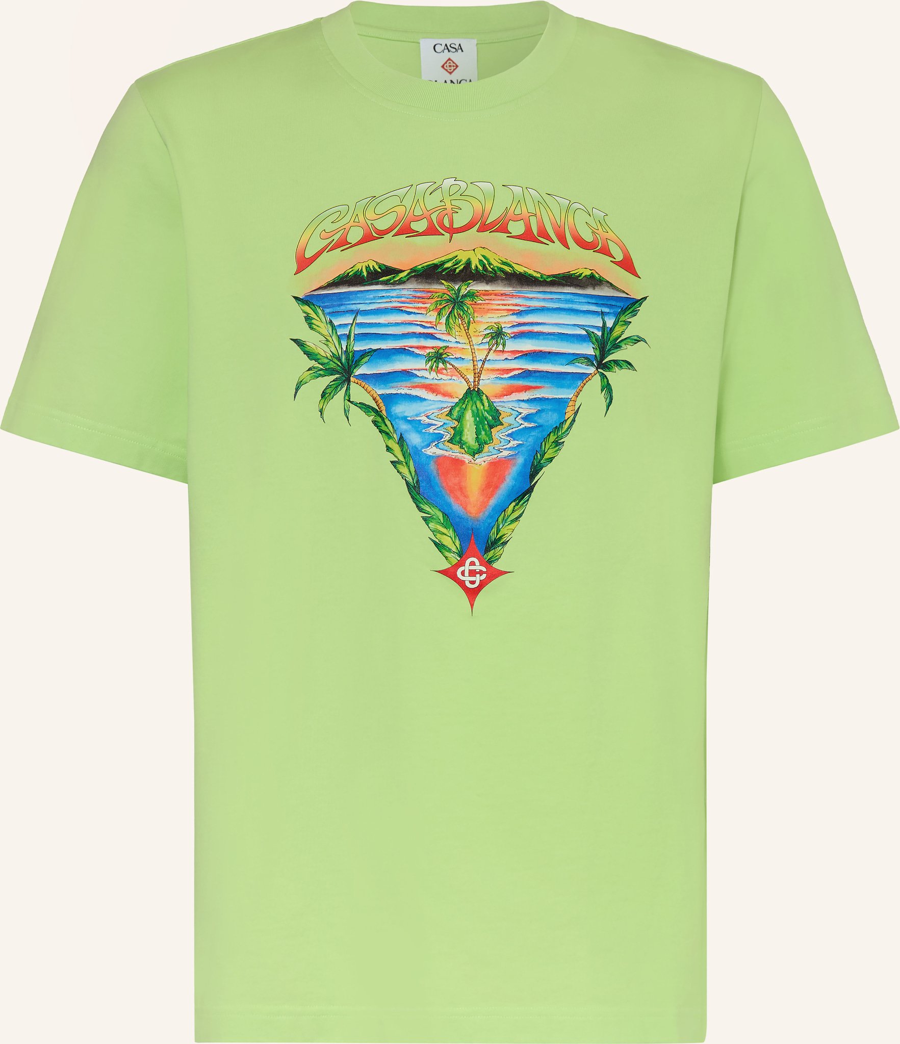 Casablanca T-Shirt Innocence gruen