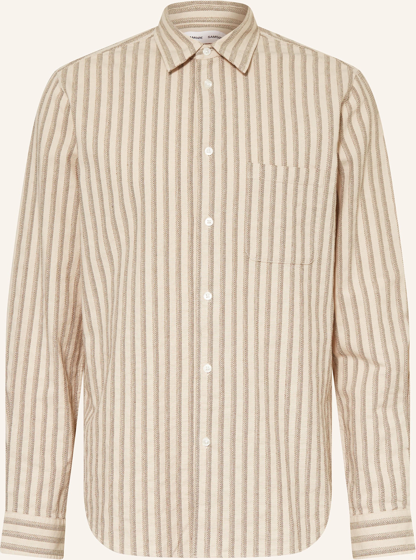 Samsøe Samsøe Hemd Saliam Comfort Fit beige