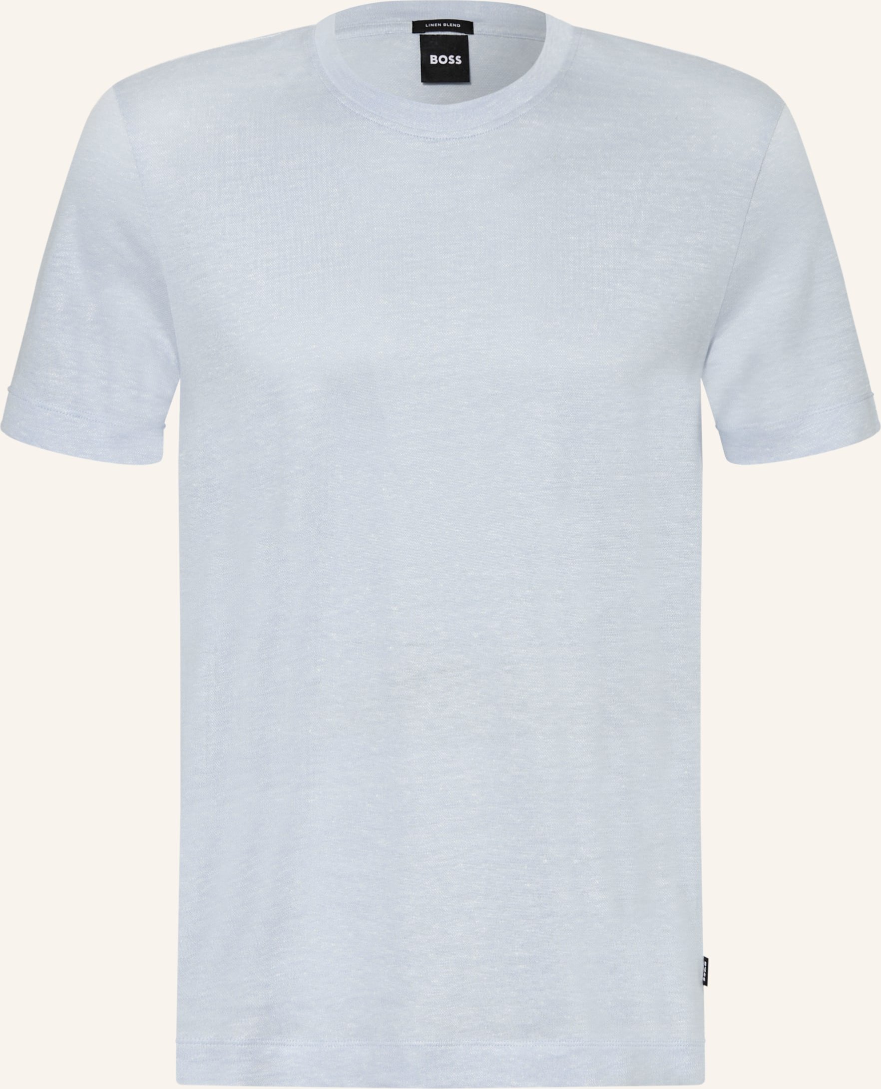 Boss T-Shirt Thompson Mt Leinen blau