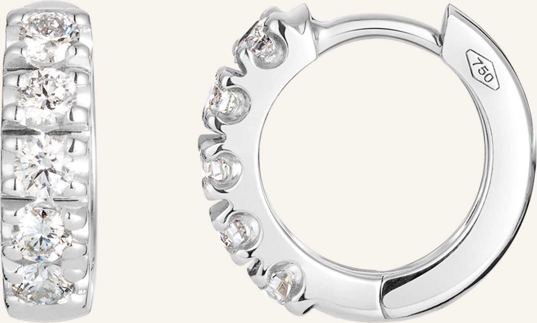 Wempe Fine Jewelry Creole Basics silber