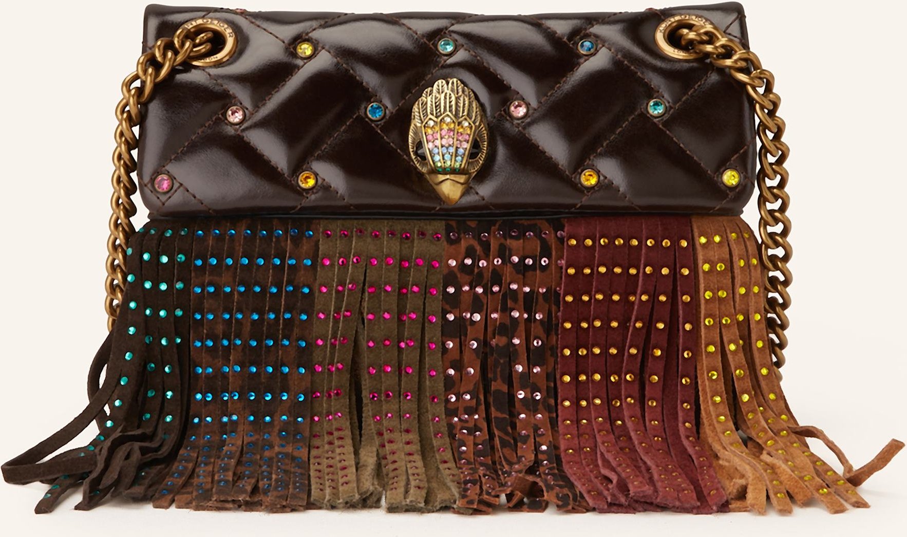 Kurt Geiger Umhängetasche Kensington Mini braun