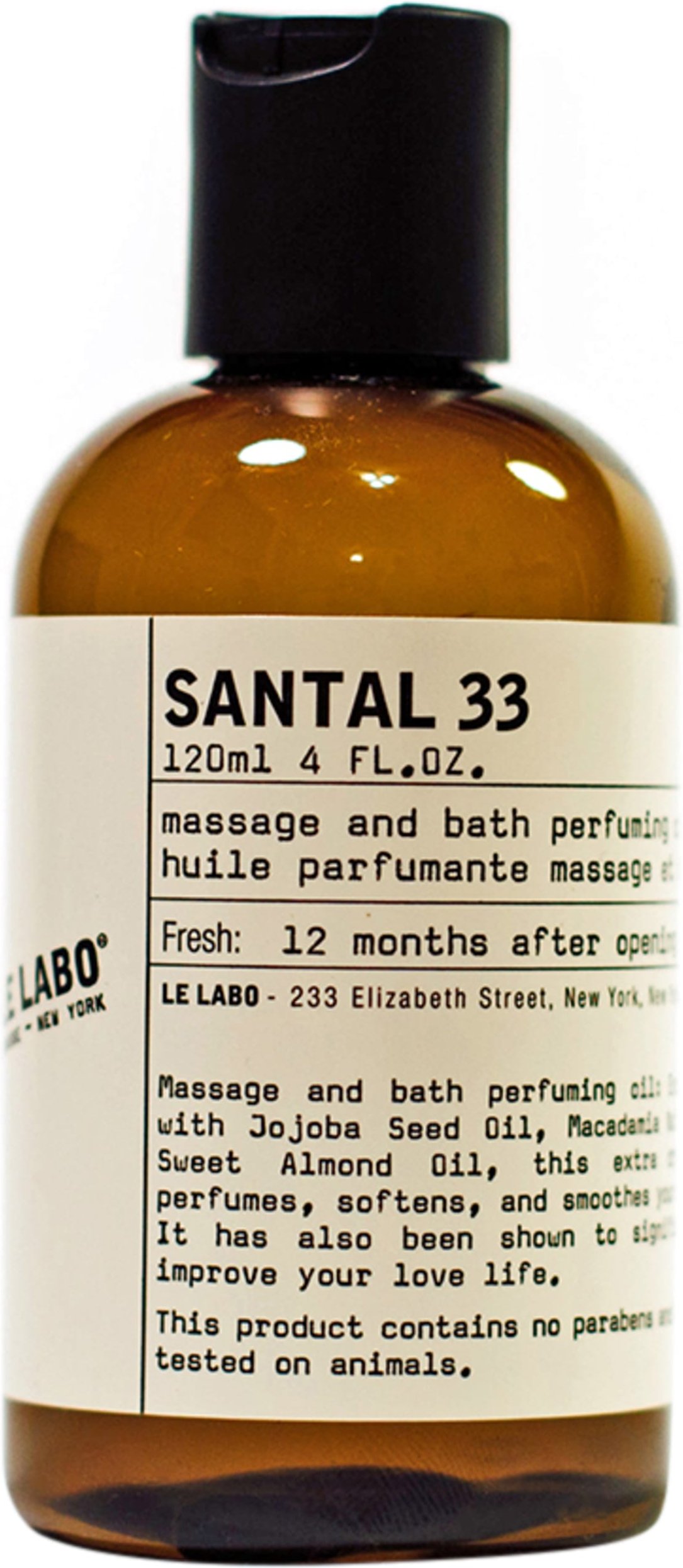 Le Labo Santal 33 Massage & Bath Oil 120 ml