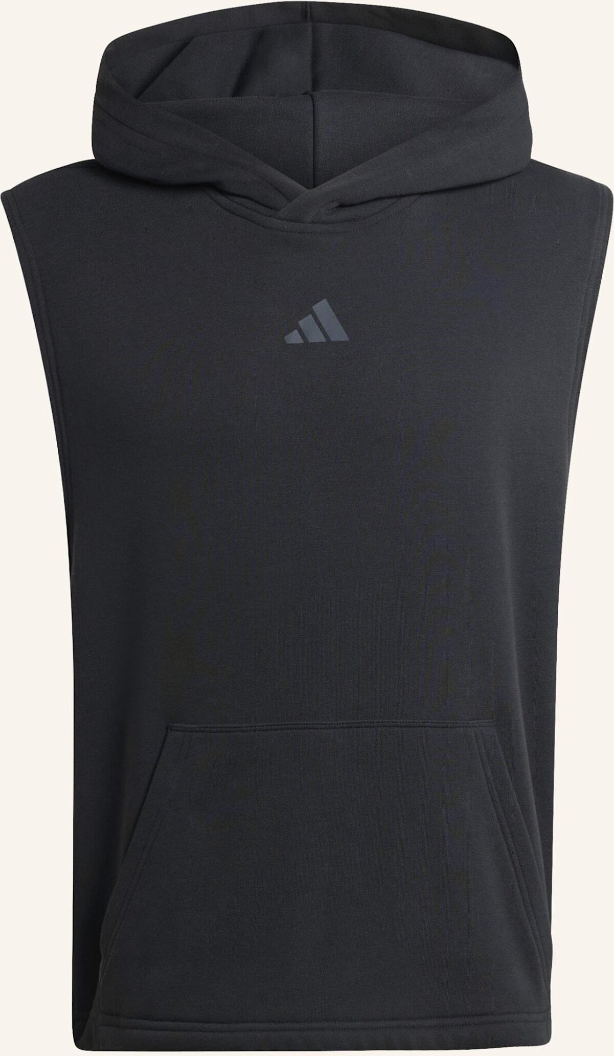 Adidas Power Workout Sleeveless Hoodie schwarz