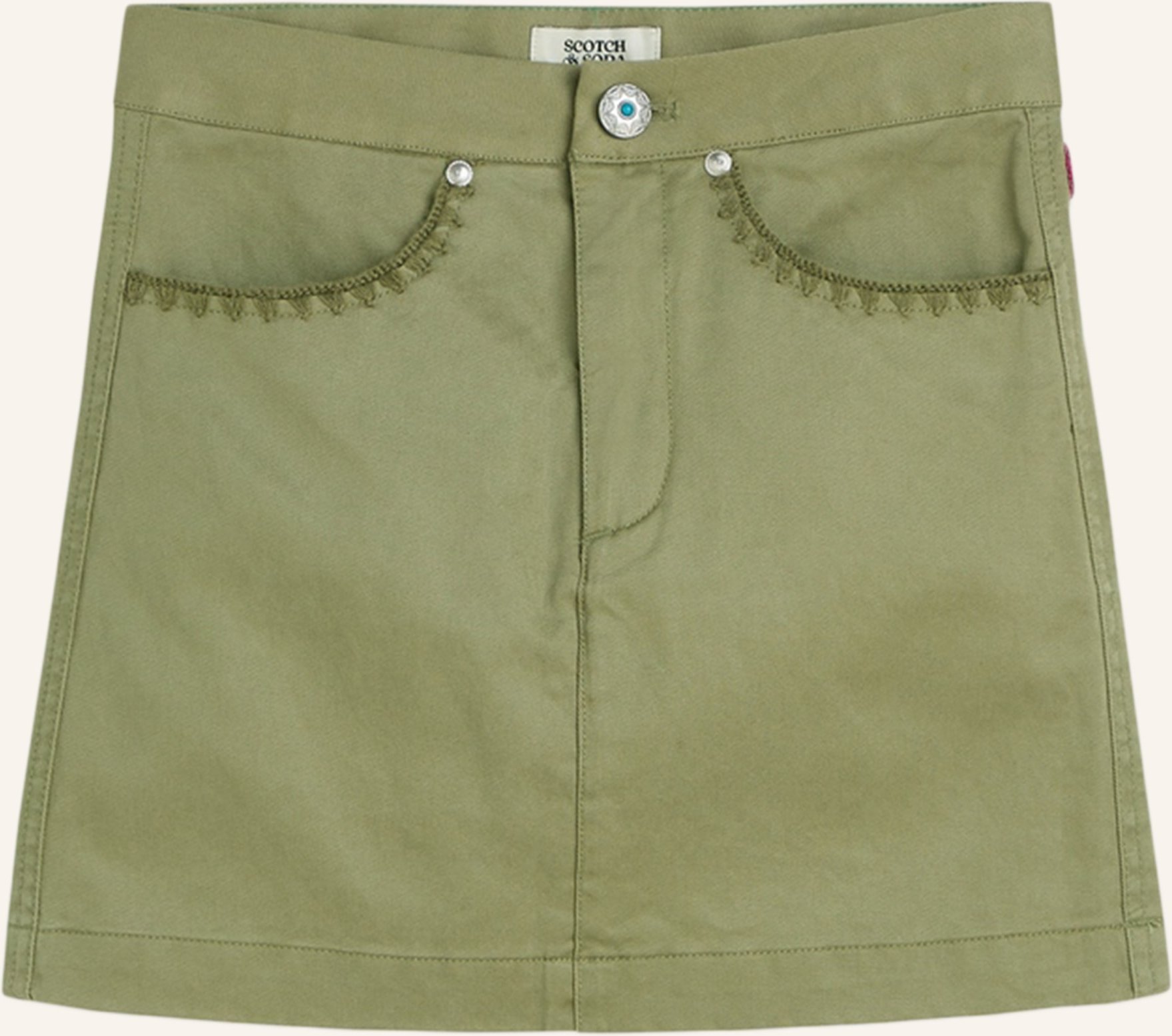 Scotch & Soda Rock gruen