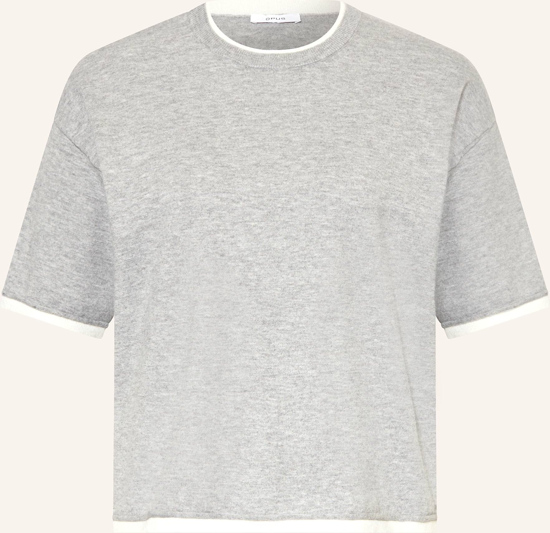 Opus Strickshirt Pinni grau