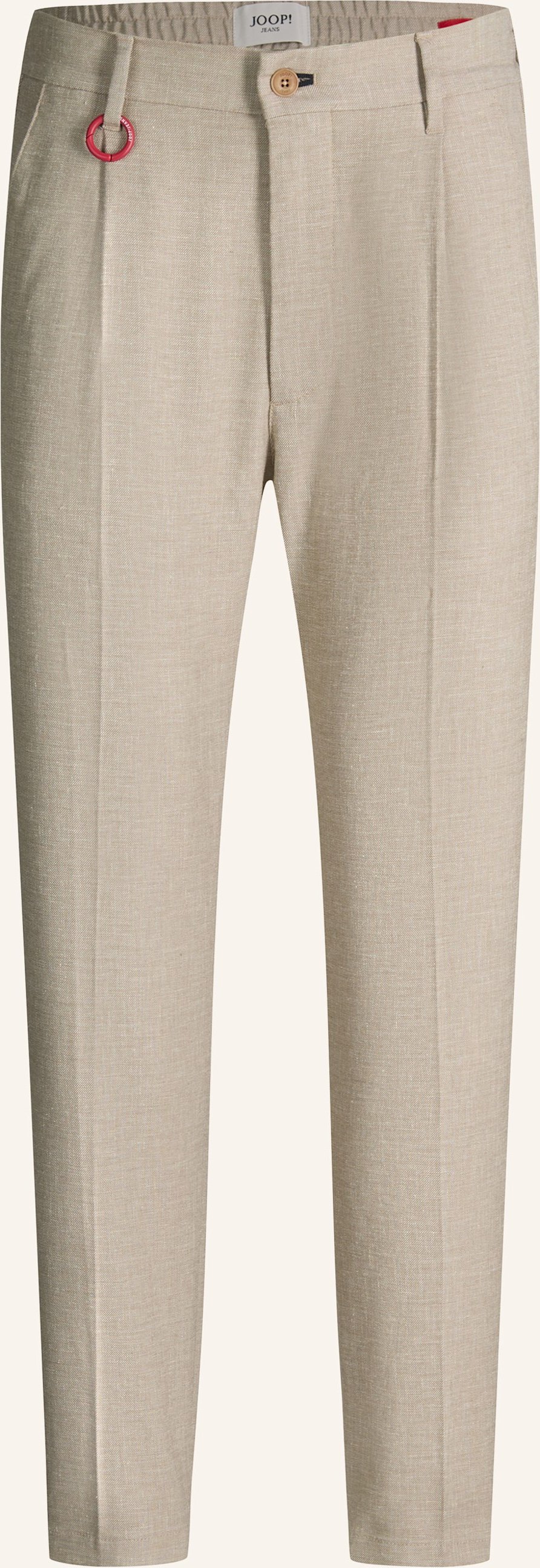 Joop! Jeans Bundfaltenhose Loose Fit beige