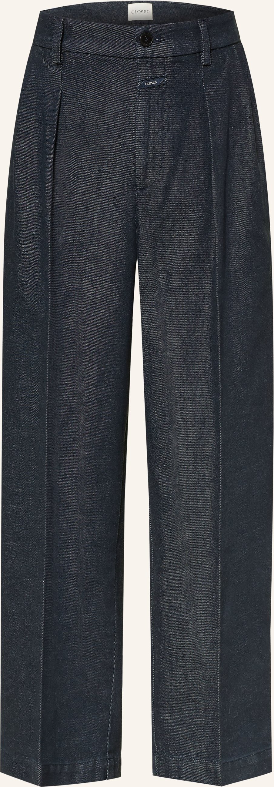 Closed Cropped Jeans Ruthy blau