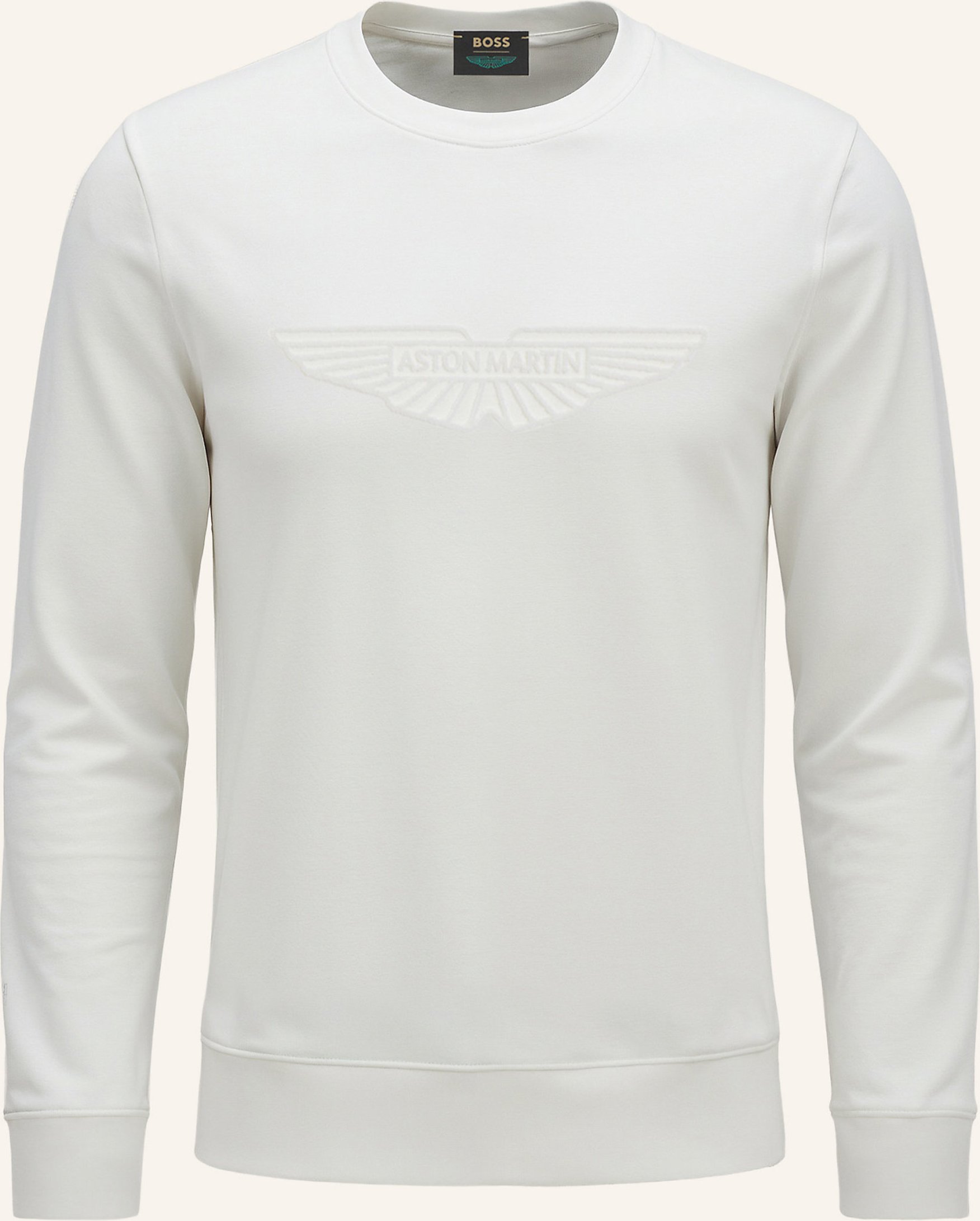 Boss Pullover L-Electrico_2_Am Regular Fit weiss