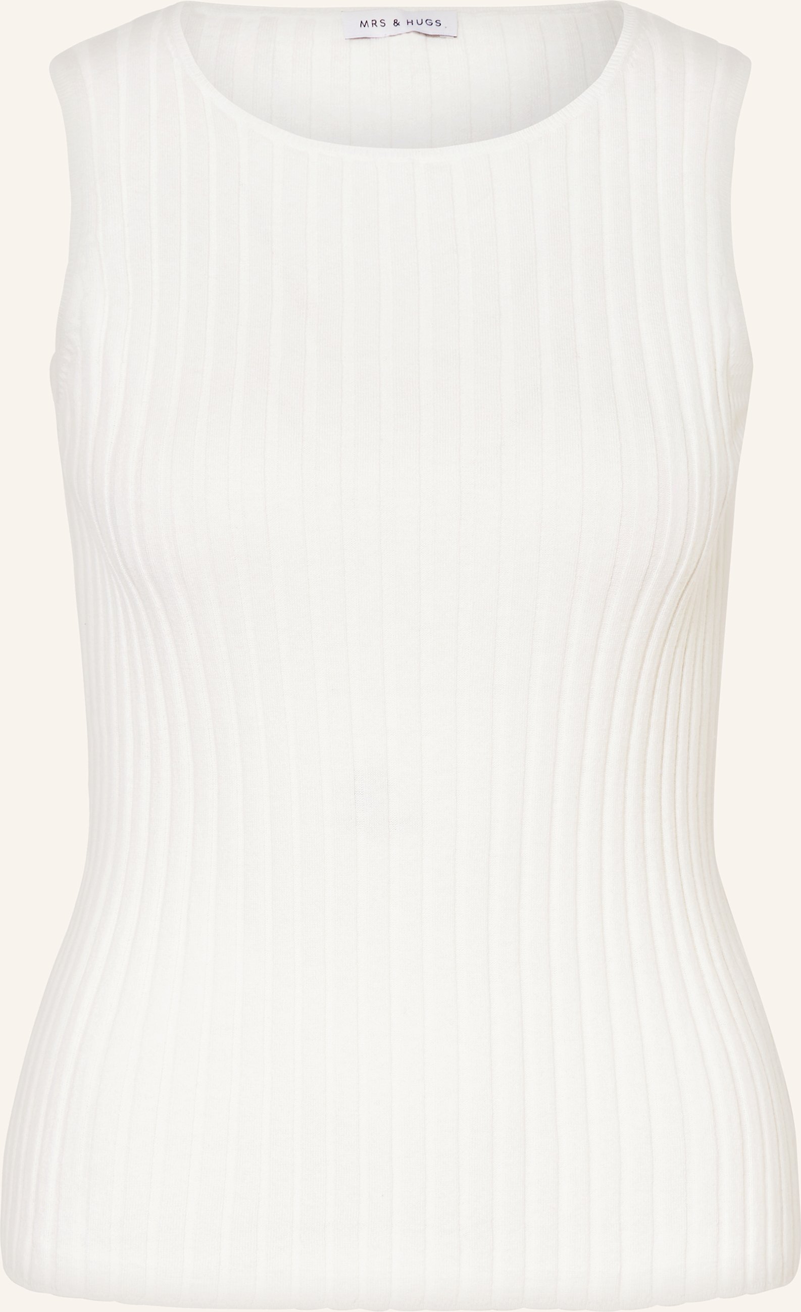 Mrs & Hugs Stricktop weiss