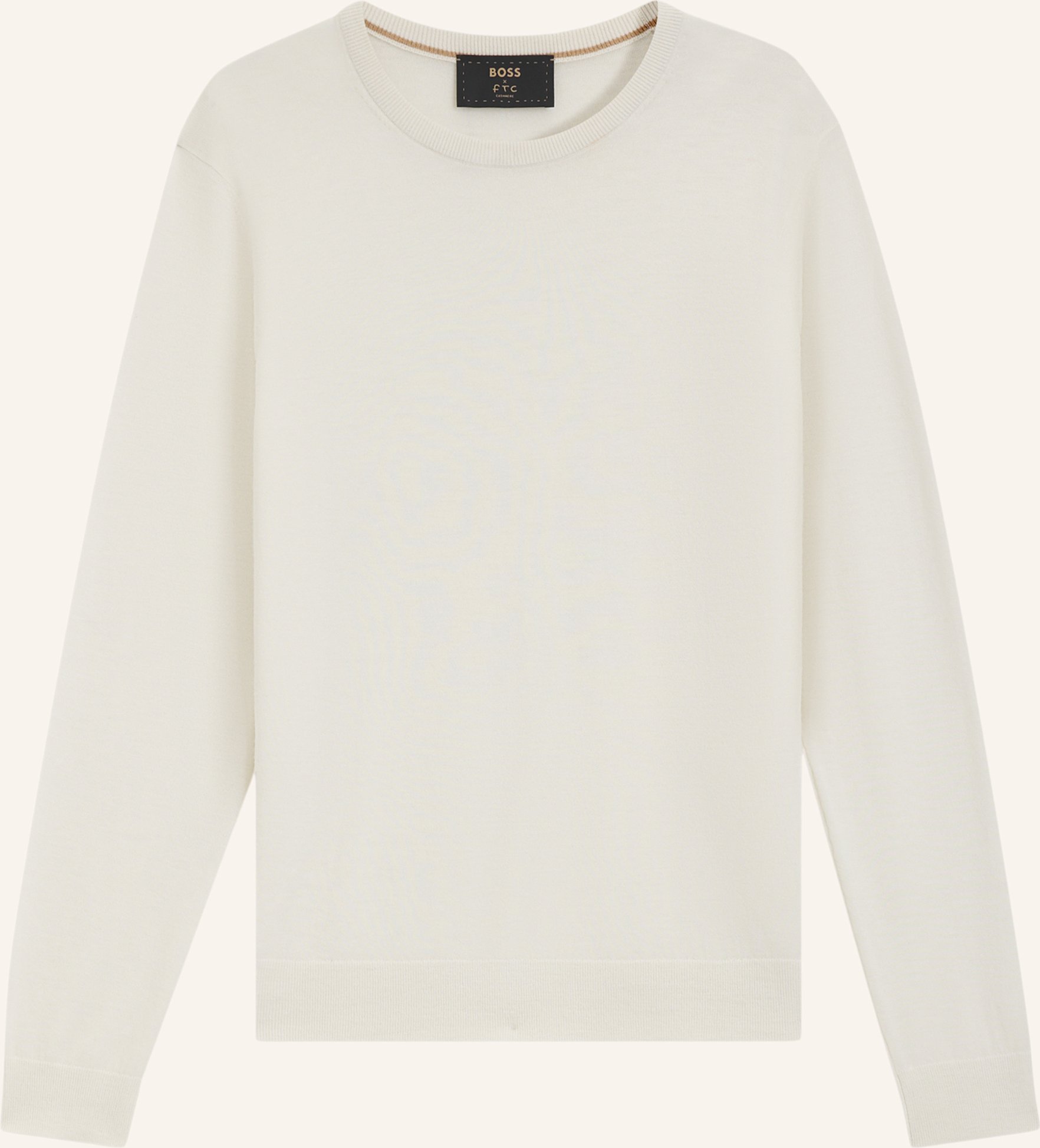 Boss Pullover L-Borello Regular Fit beige