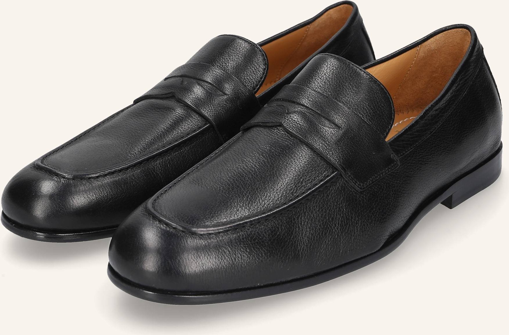 Heinrich Dinkelacker Loafer Amalfi Plain W schwarz