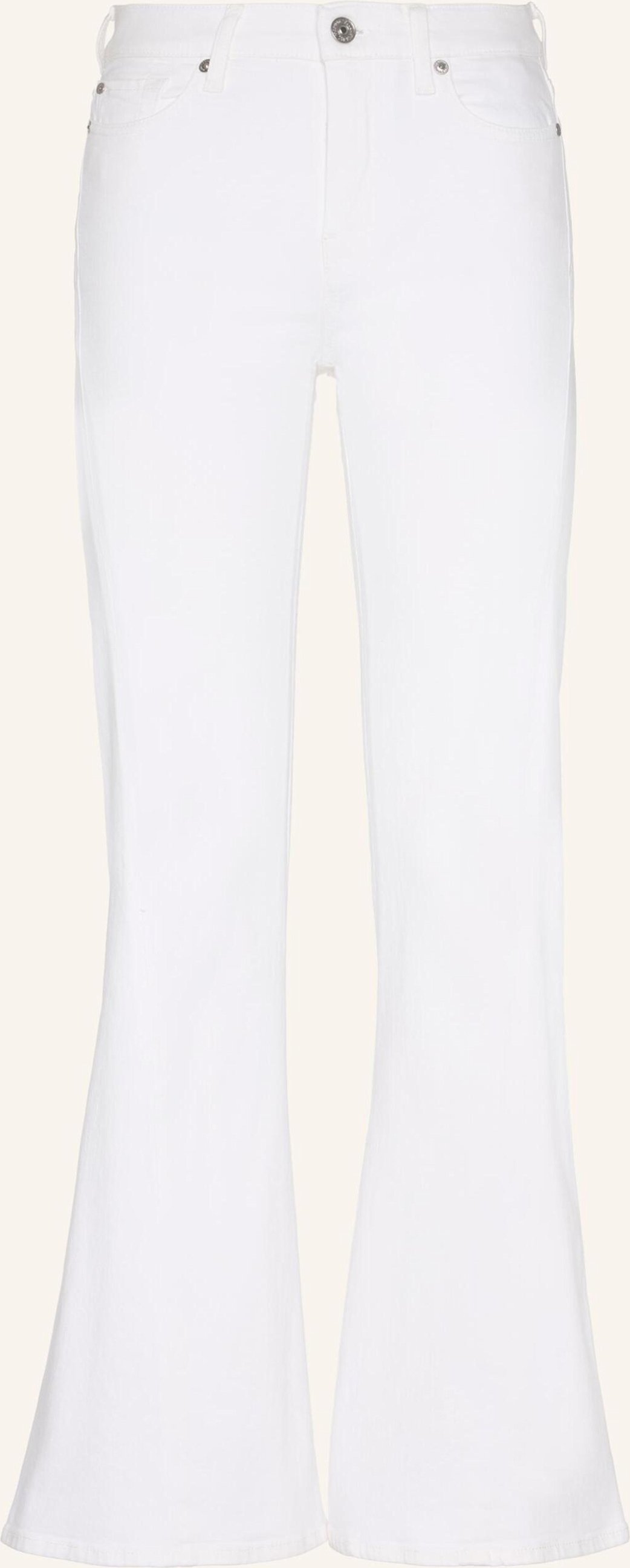Thumbnail - 7 For All Mankind Jeans Dojo Tailorless Flare Fit weiss