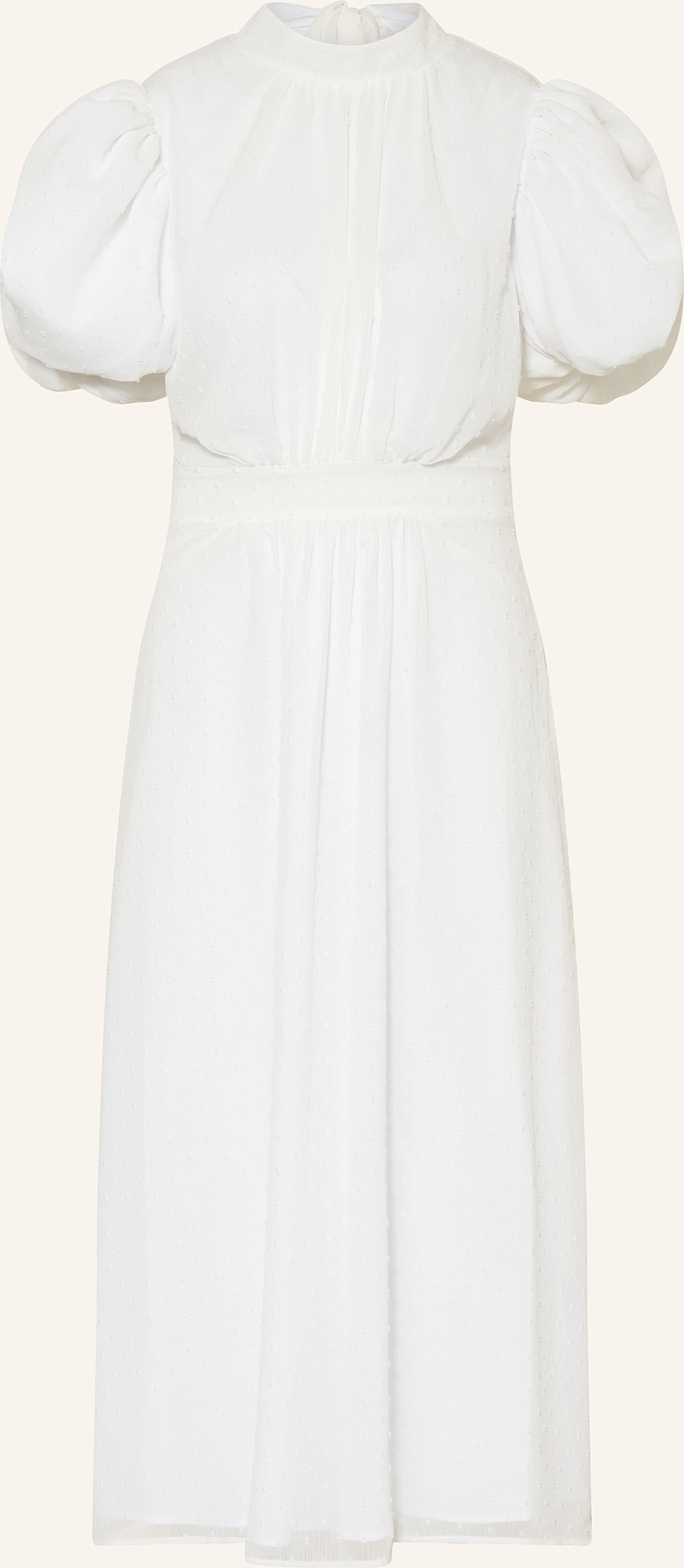 Rotate Kleid Mit Rüschen weiss