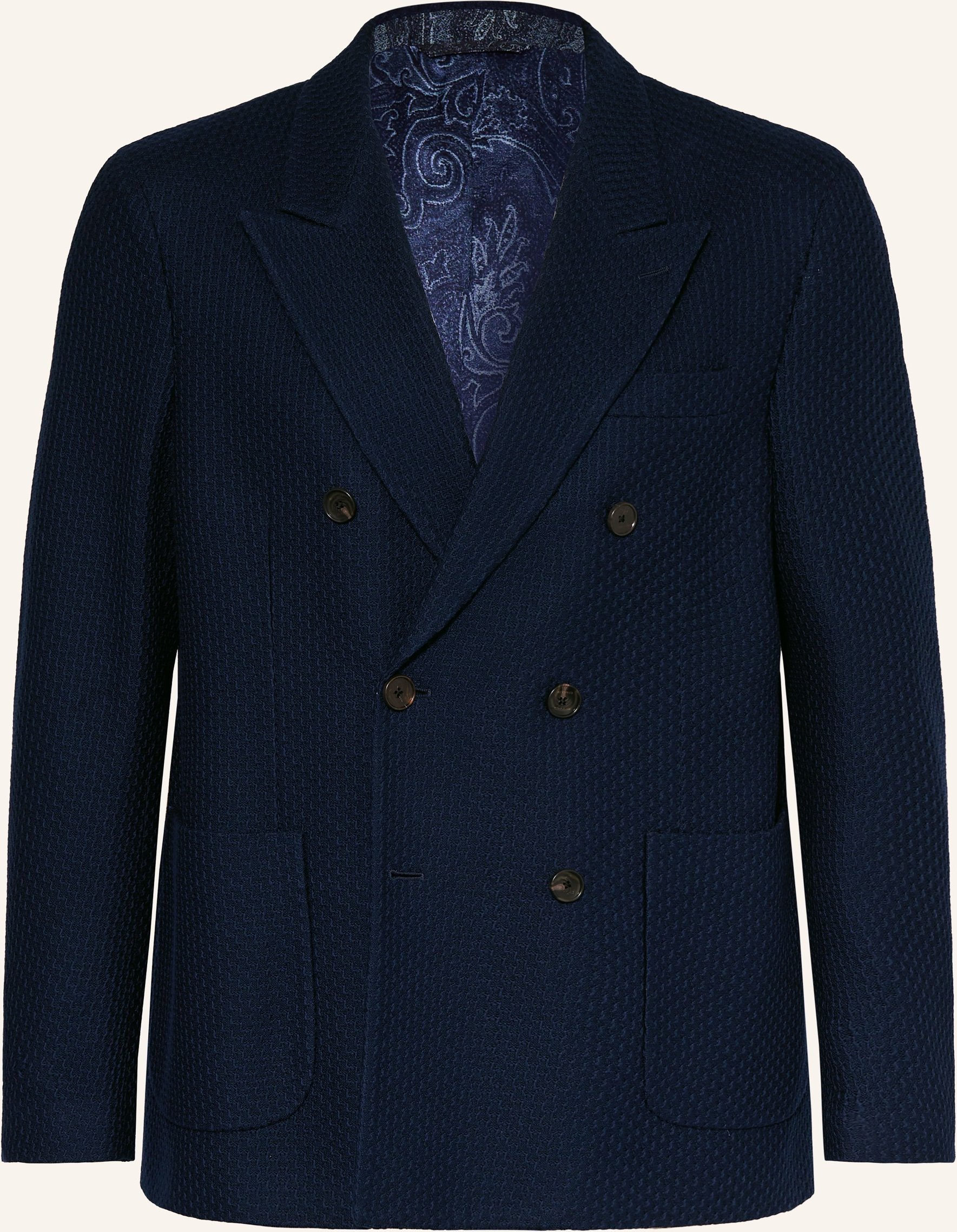 Etro Sakko Regular Fit blau