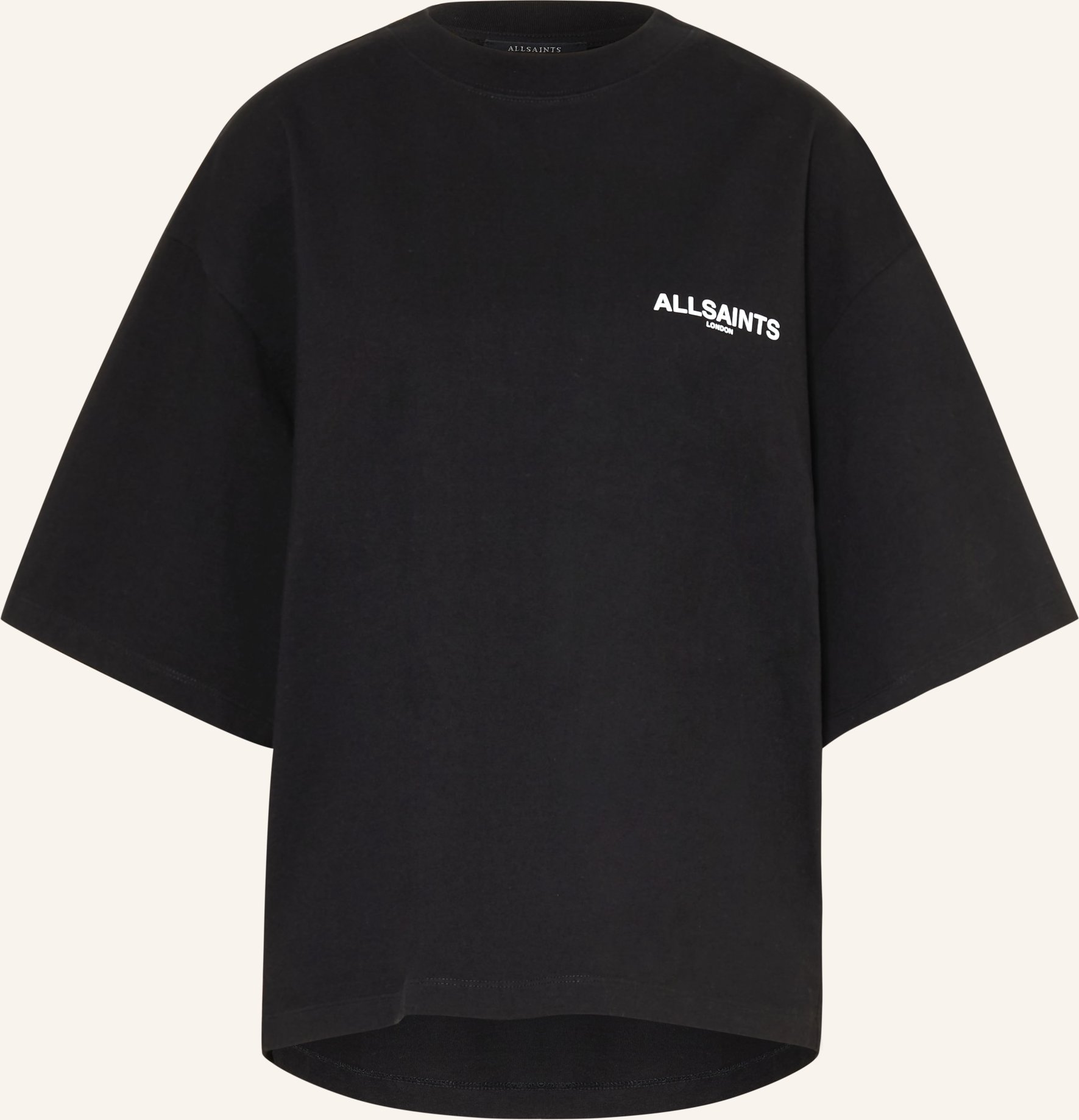 Allsaints Oversized-Shirt Halis Amelie schwarz