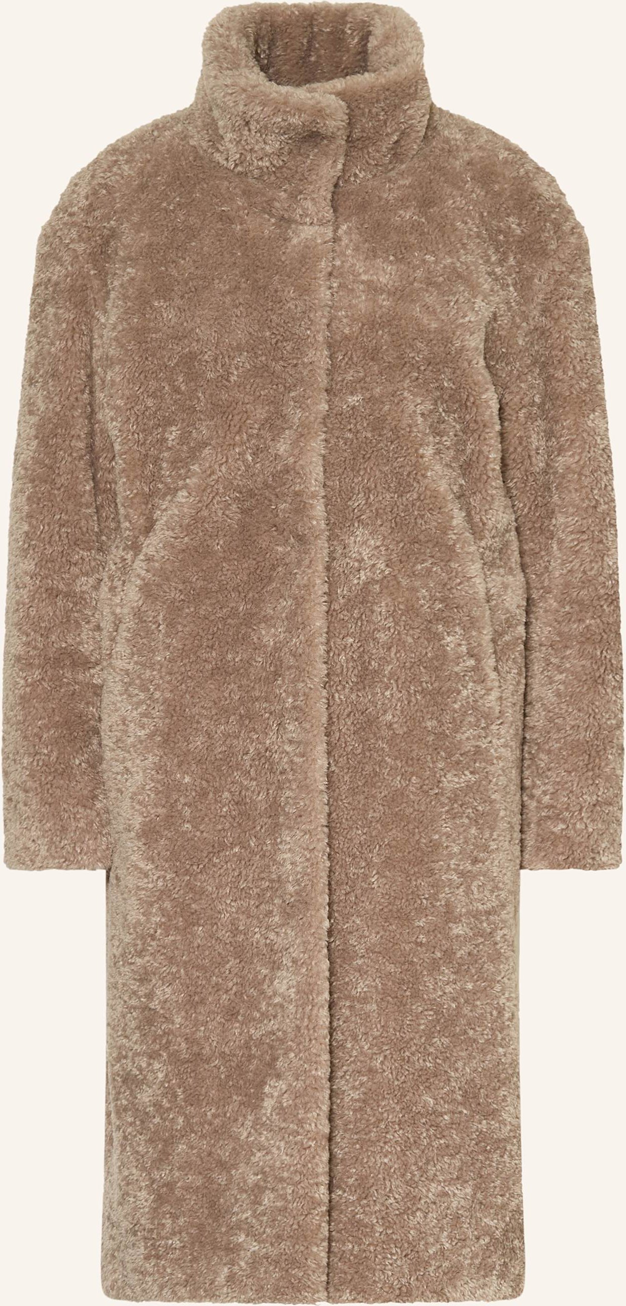 Lilienfels Kunstfell-Mantel beige