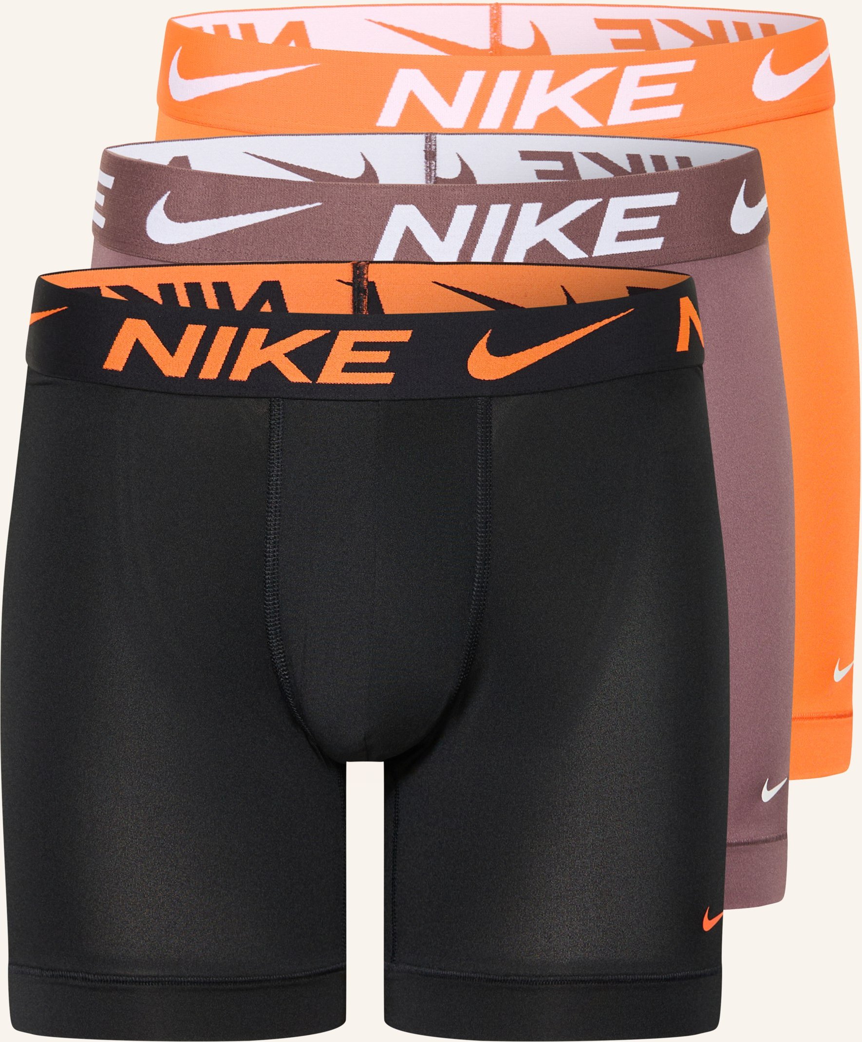 Nike 3er-Pack Boxershorts Dri-Fit Essential Micro orange