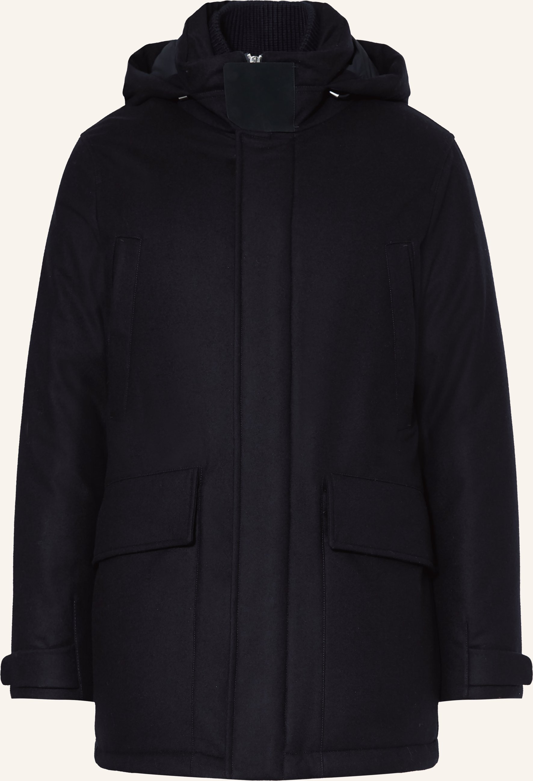 Zegna Daunenjacke blau