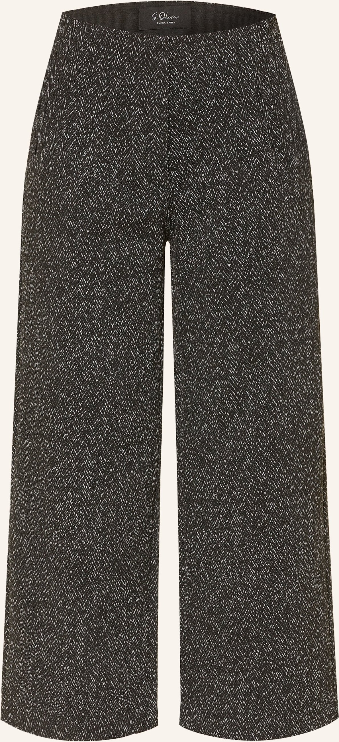 S.Oliver Black Label Culotte schwarz