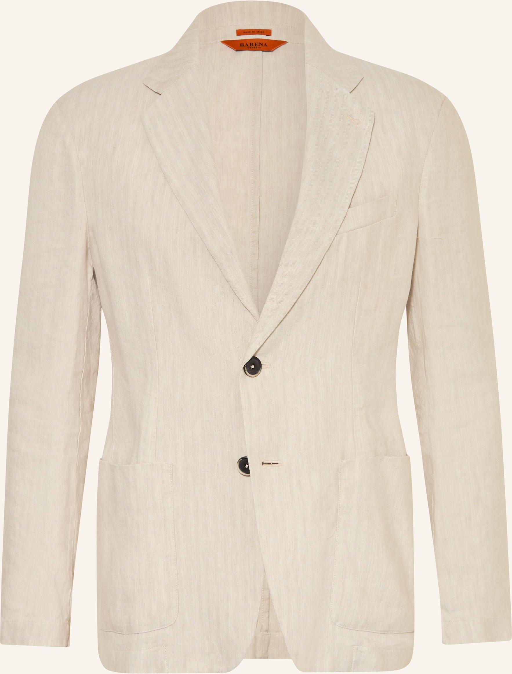 Barena Venezia Anzugssakko Giacca Borgo Slim Fit Mit Leinen weiss