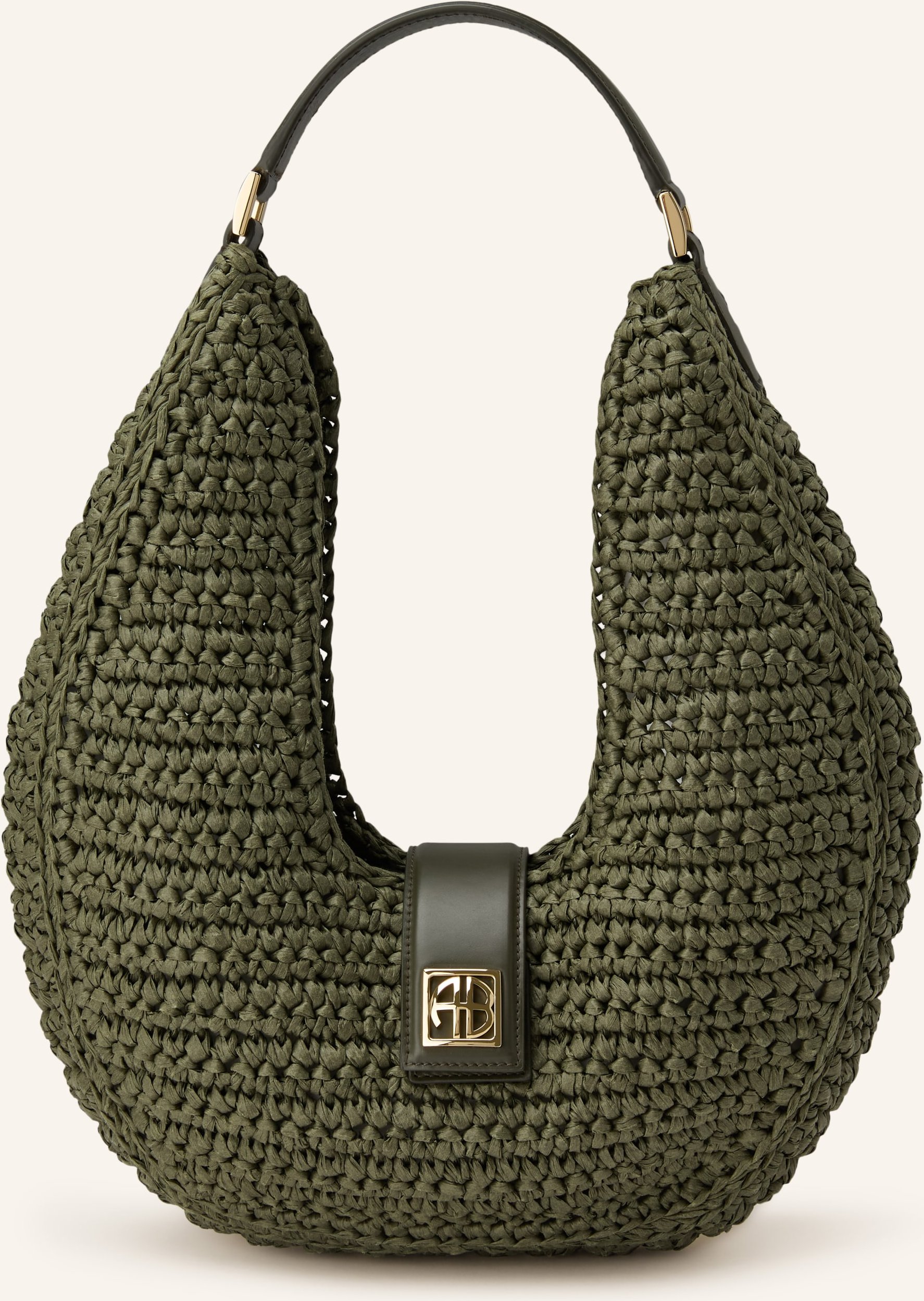 Anine Bing Handtasche Lou gruen